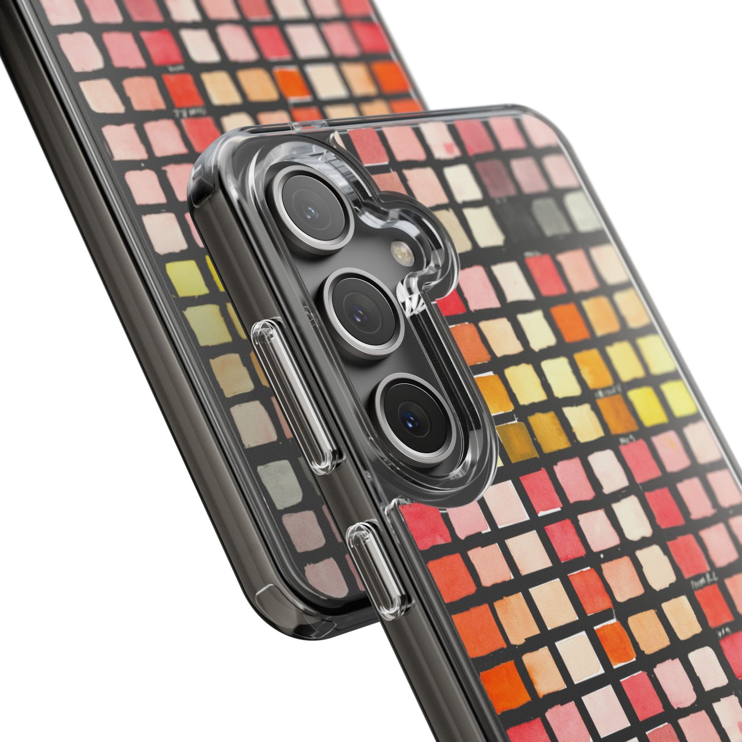 Watercolor Paint Swatches Clear Phone Case - Brooke Zitting, LLC
