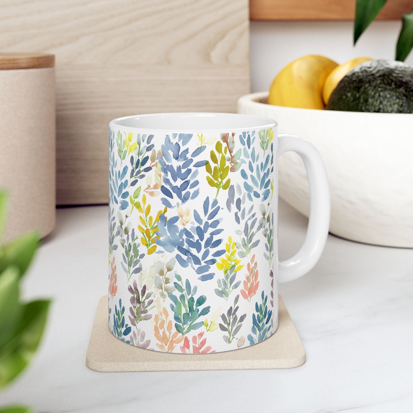 The Petal Parade Ceramic Mug | 11oz & 15oz | Perfect Gift - Brooke Zitting, LLC