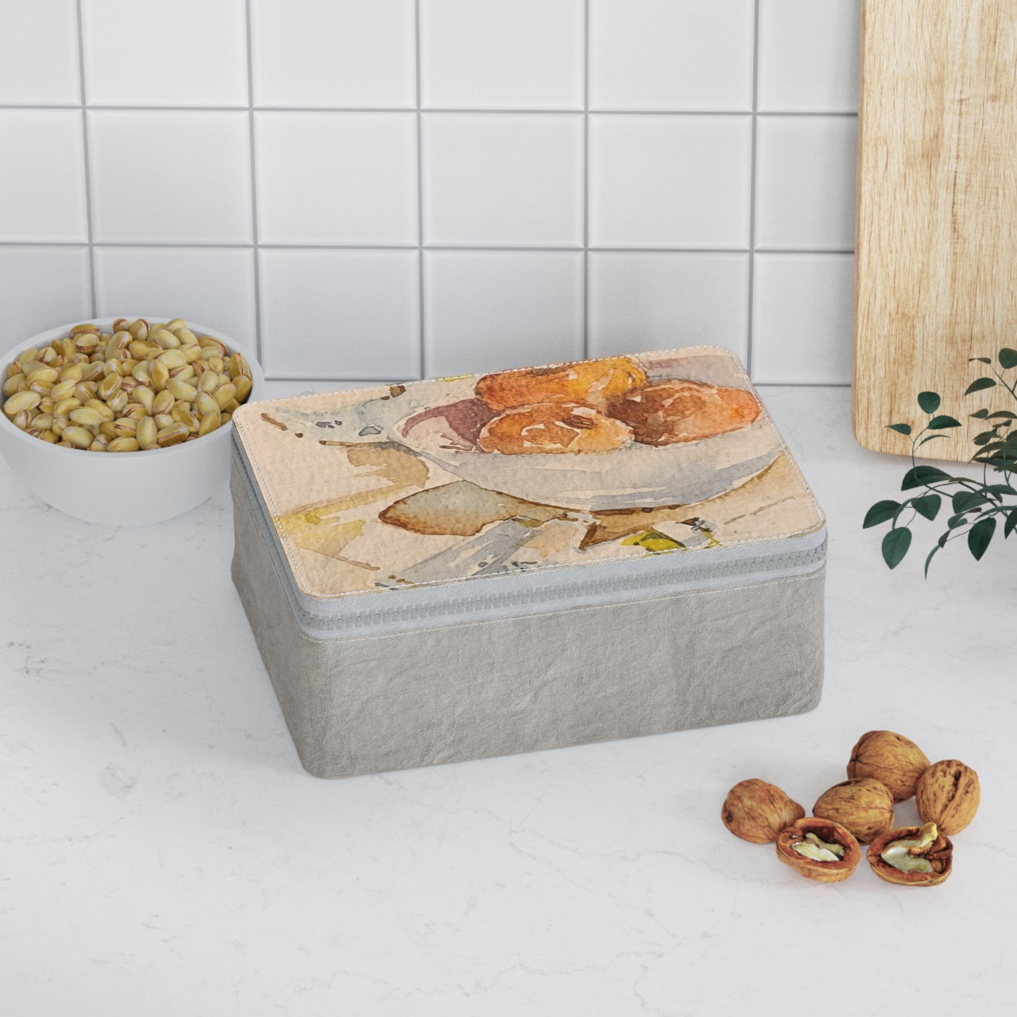 The Artist's Table Paper Lunch Bag - Brooke Zitting, LLC