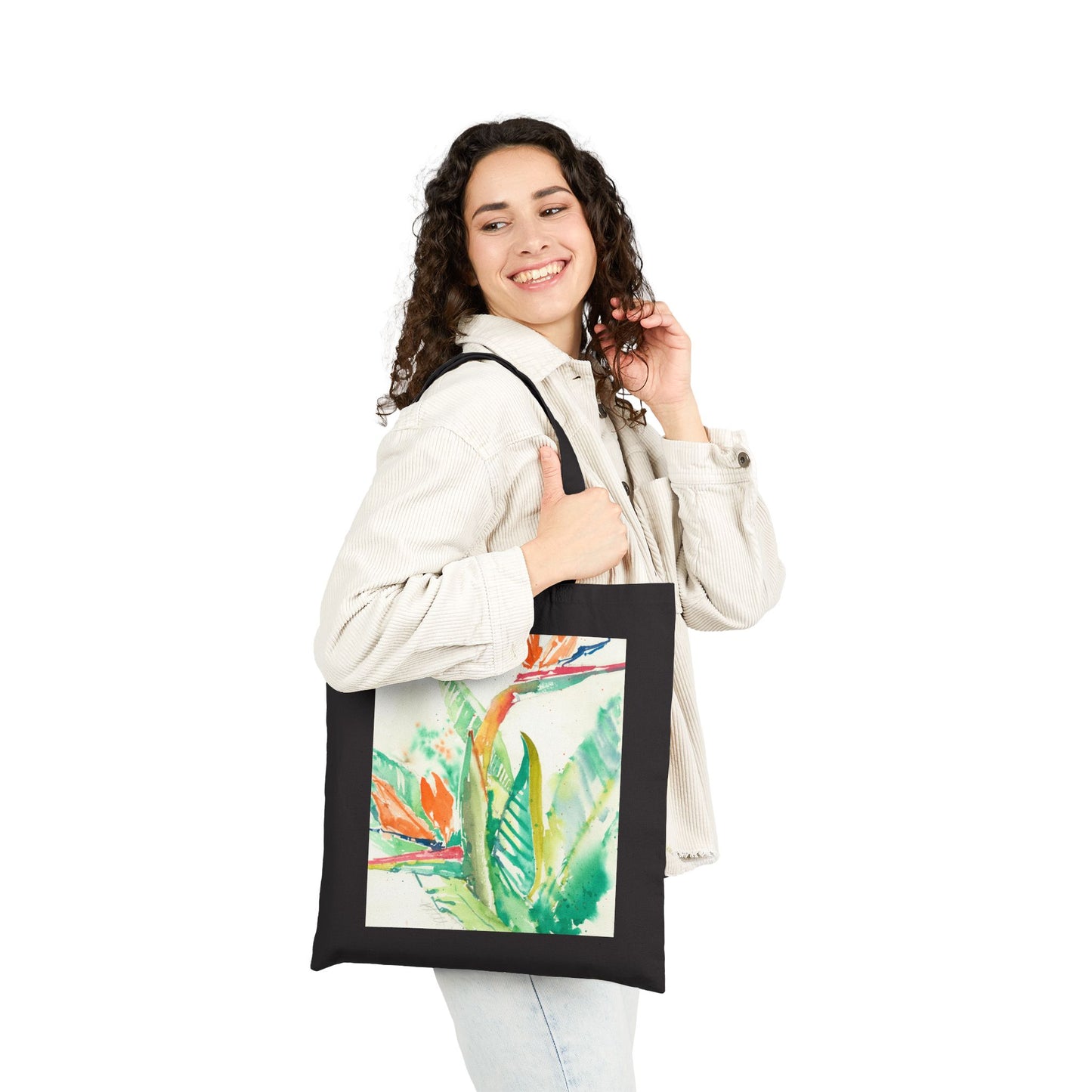 Another Day in Paradise Cotton Canvas Tote – Eco-Friendly Beach & Shopping Bag for Ocean Lovers