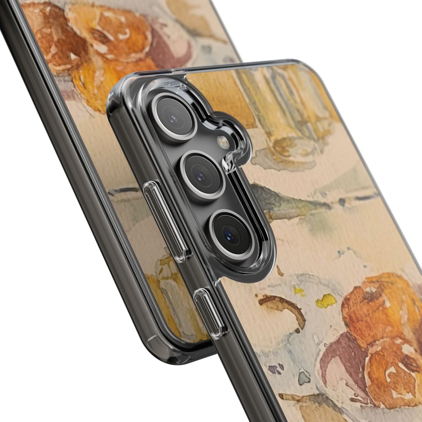 Watercolor Artist's Table Clear Phone Case - Brooke Zitting, LLC