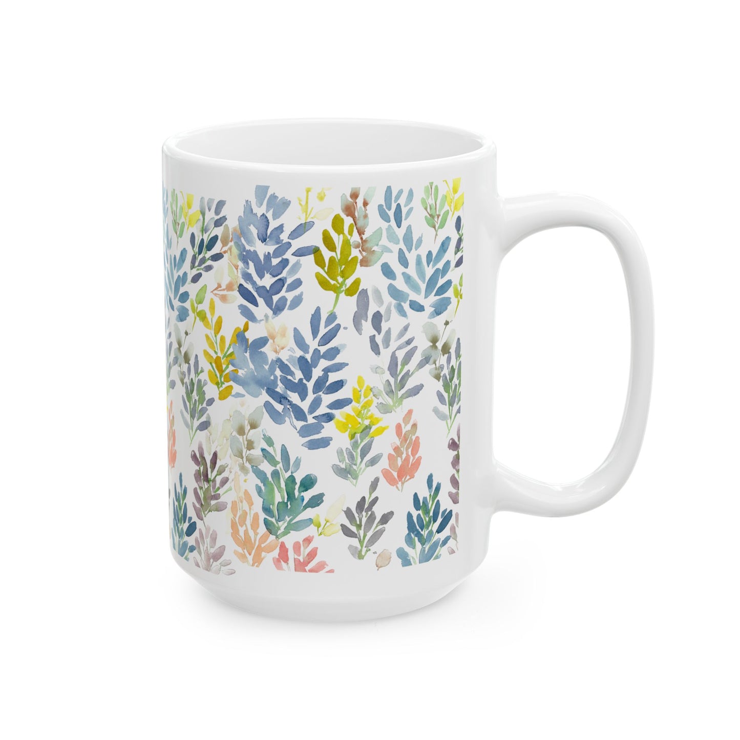 The Petal Parade Ceramic Mug | 11oz & 15oz | Perfect Gift - Brooke Zitting, LLC