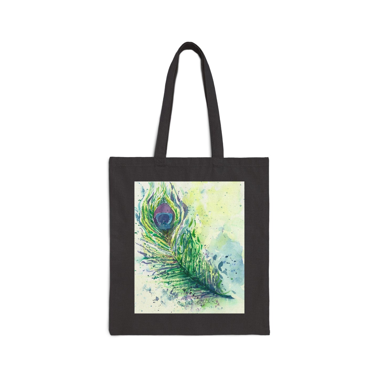 Light as a Feather Cotton Canvas Tote – Eco-Friendly Beach & Shopping Bag for Ocean Lovers - Brooke Zitting, LLC