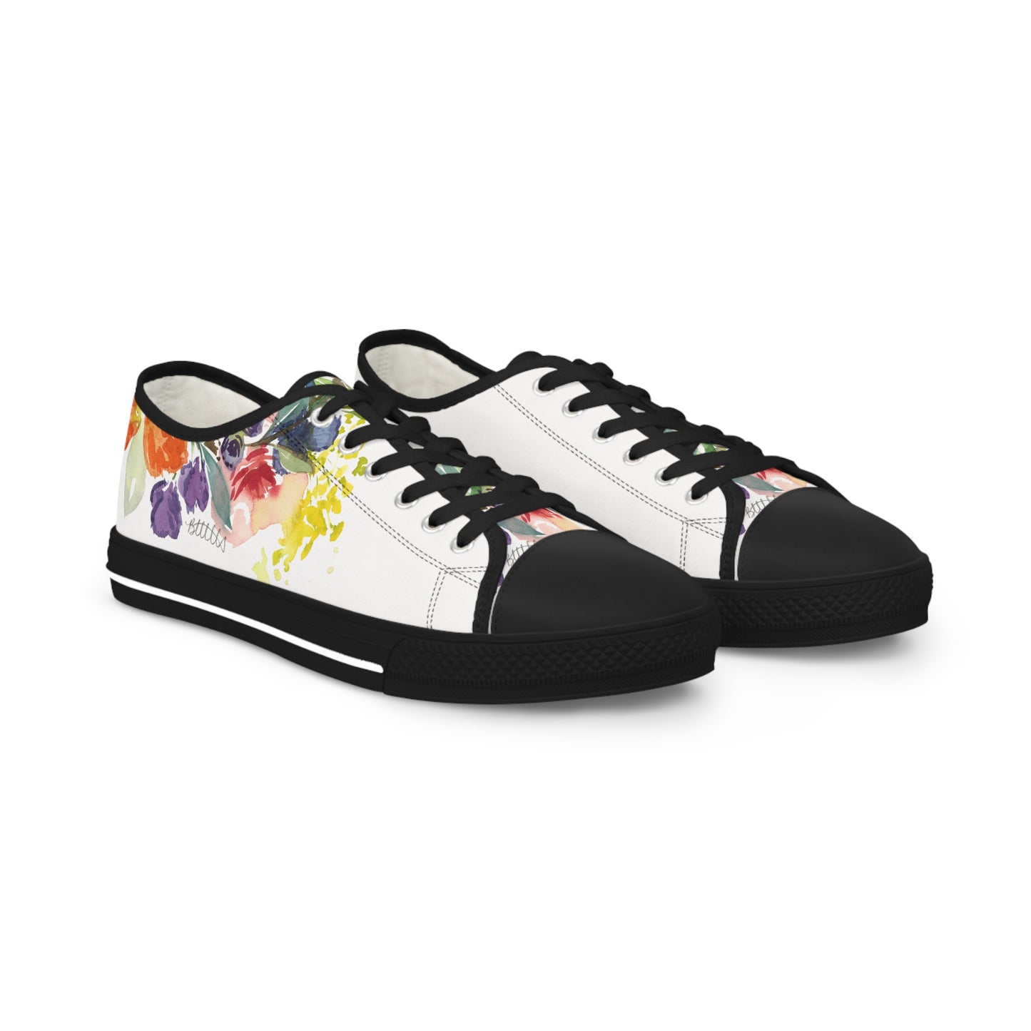 Floral Low-top Sneakers - The Perfect Gift for Him - Brooke Zitting, LLC
