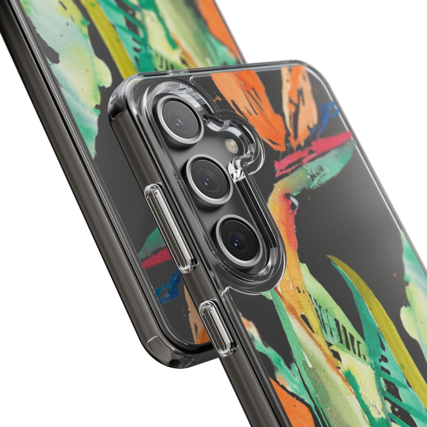 Another Day in Paradise Watercolor Clear Phone Case - Brooke Zitting, LLC