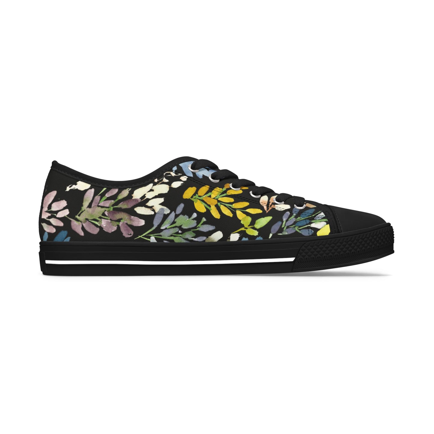 Fresh Willow Bud Low Top Sneakers – Stylish Shoes for All | Unique Gift Idea - Brooke Zitting, LLC