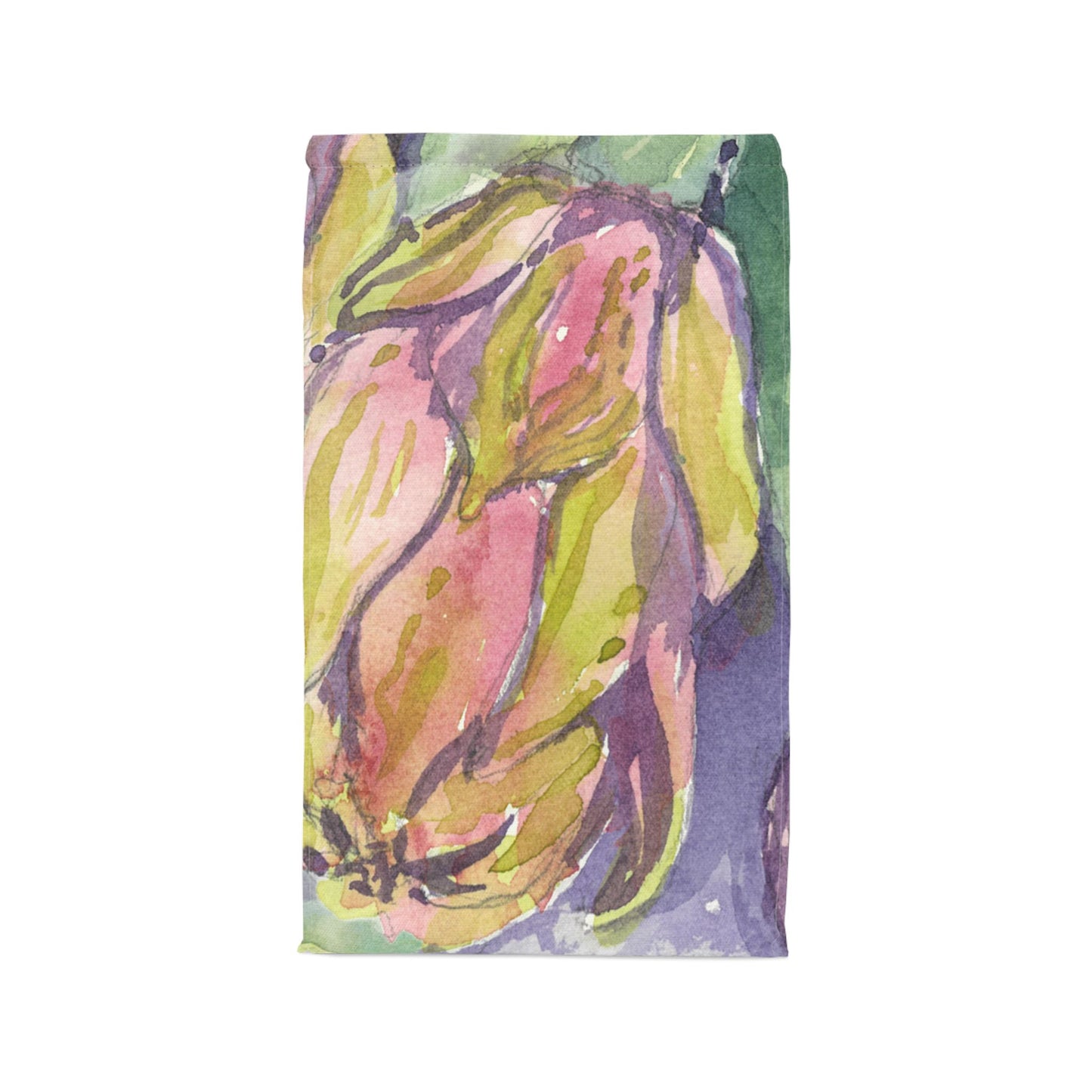 Italian Artichoke Watercolor Design Lunch Bag – Insulated, Wipe-Clean, Eco-Friendly Tote for Daily Use - Brooke Zitting, LLC