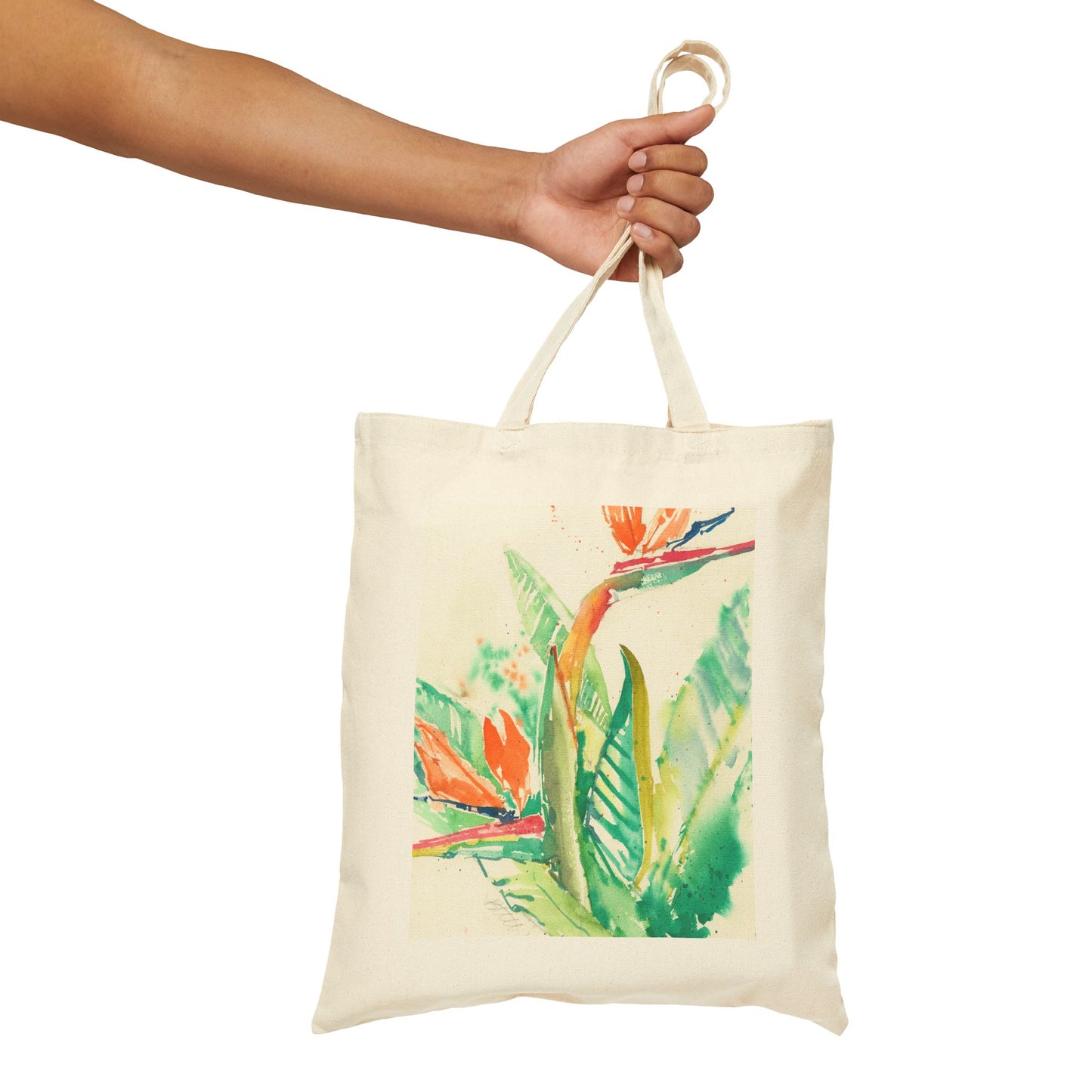 Another Day in Paradise Cotton Canvas Tote – Eco-Friendly Beach & Shopping Bag for Ocean Lovers