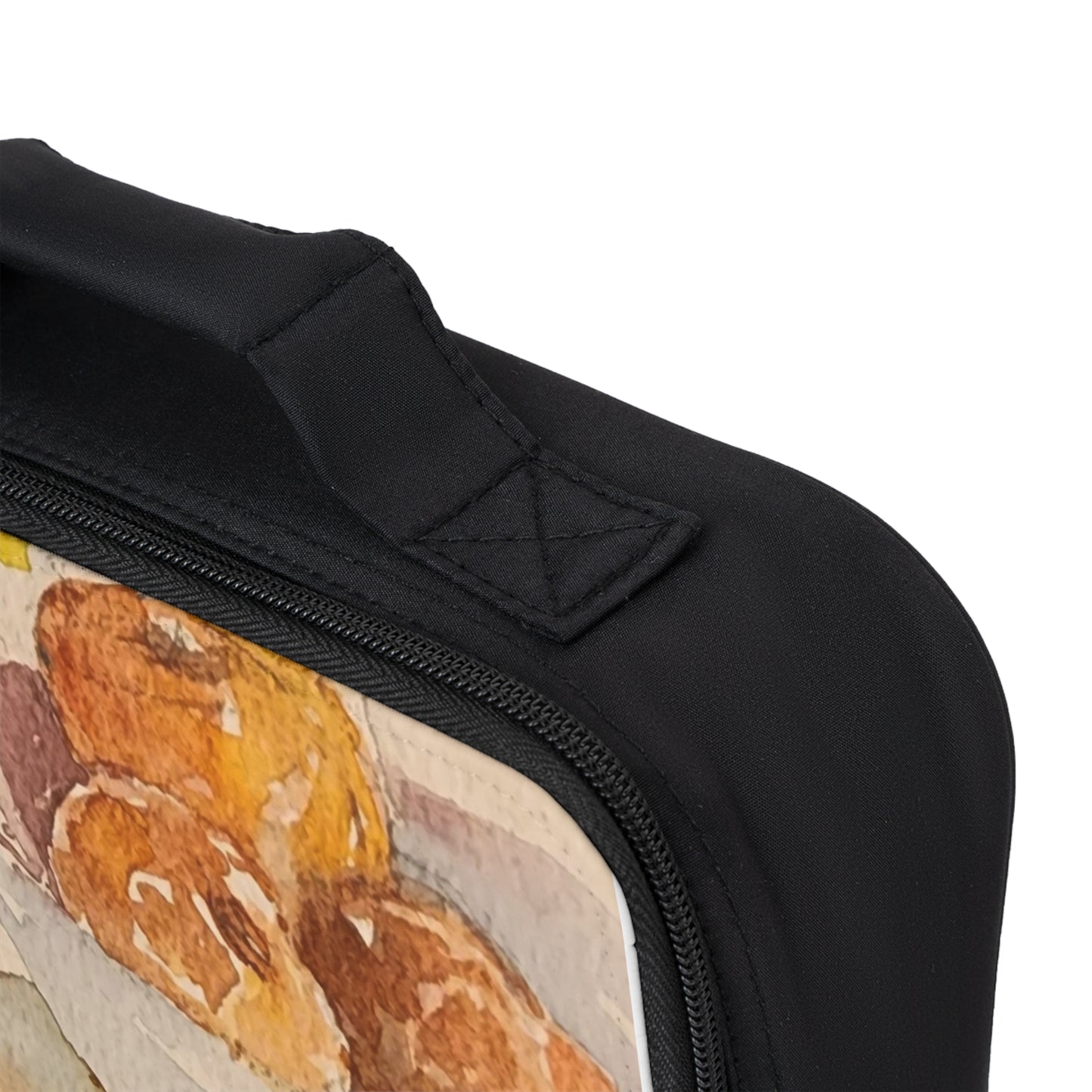 Artist's Table Watercolor Design Lunch Bag – Eco-Friendly Tote for School, Work, Picnics & Beach - Brooke Zitting, LLC