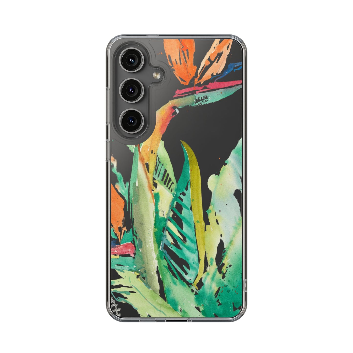 Another Day in Paradise Watercolor Clear Phone Case - Brooke Zitting, LLC