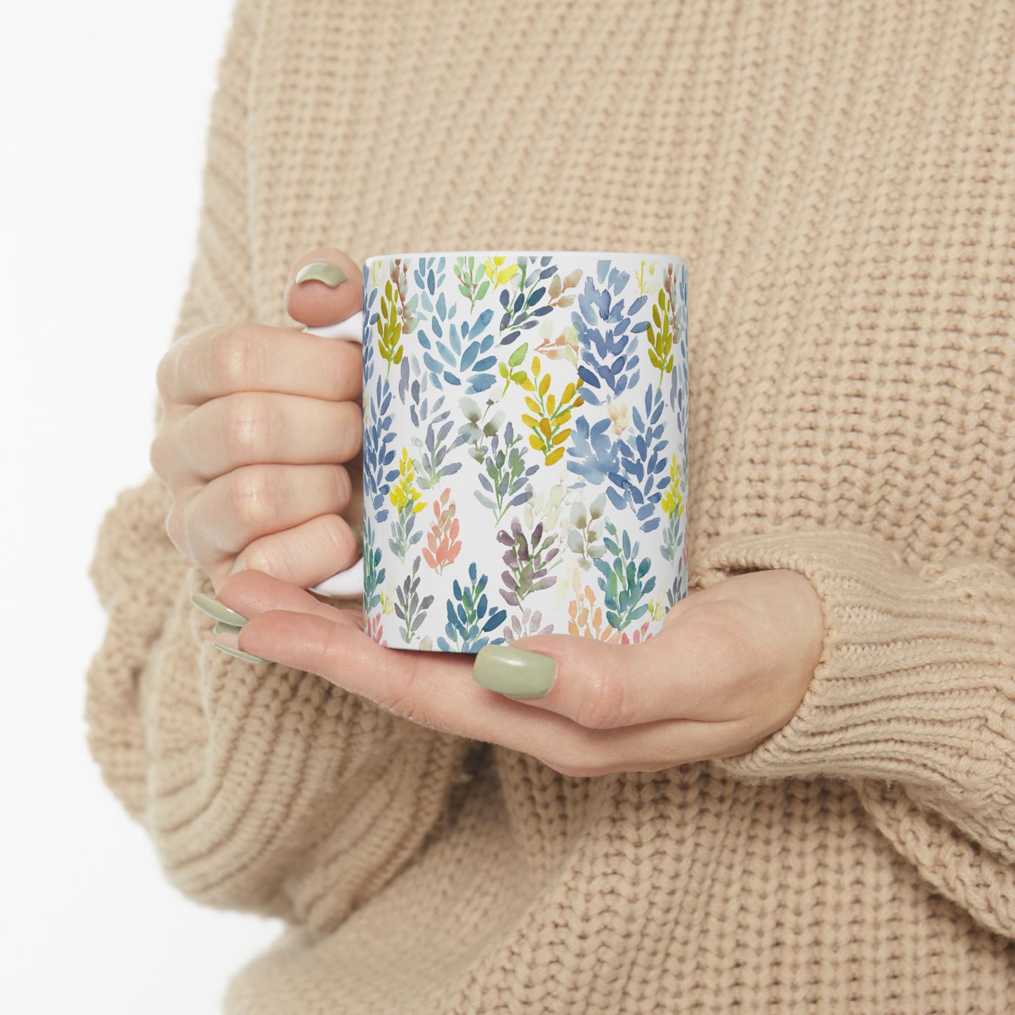 The Petal Parade Ceramic Mug | 11oz & 15oz | Perfect Gift - Brooke Zitting, LLC