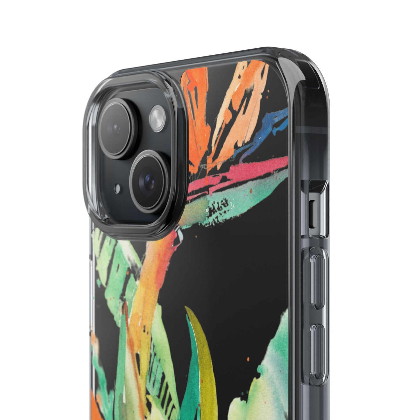 Another Day in Paradise Watercolor Clear Phone Case - Brooke Zitting, LLC