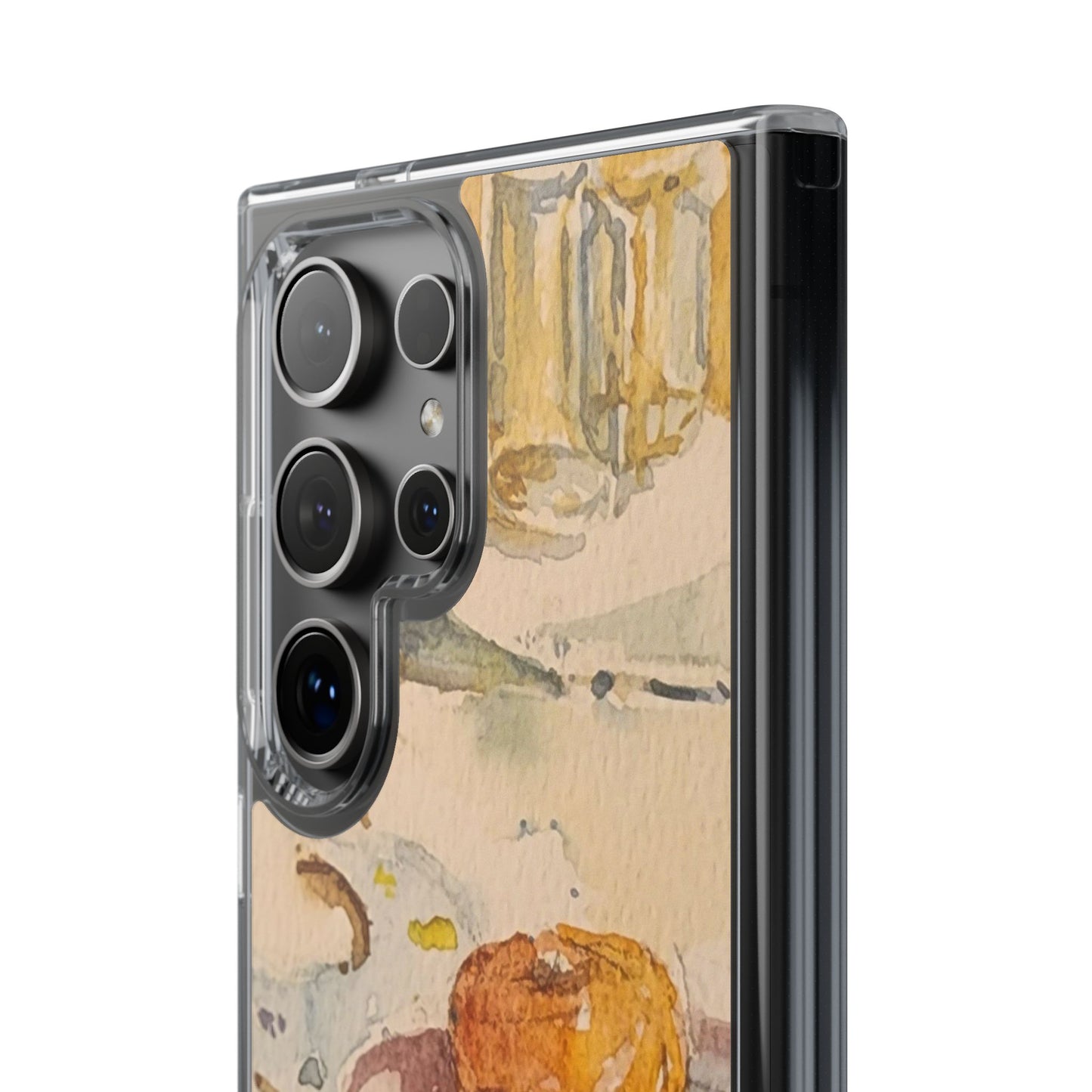 Watercolor Artist's Table Clear Phone Case - Brooke Zitting, LLC