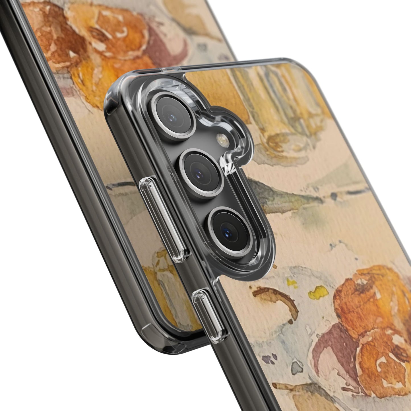 Watercolor Artist's Table Clear Phone Case - Brooke Zitting, LLC