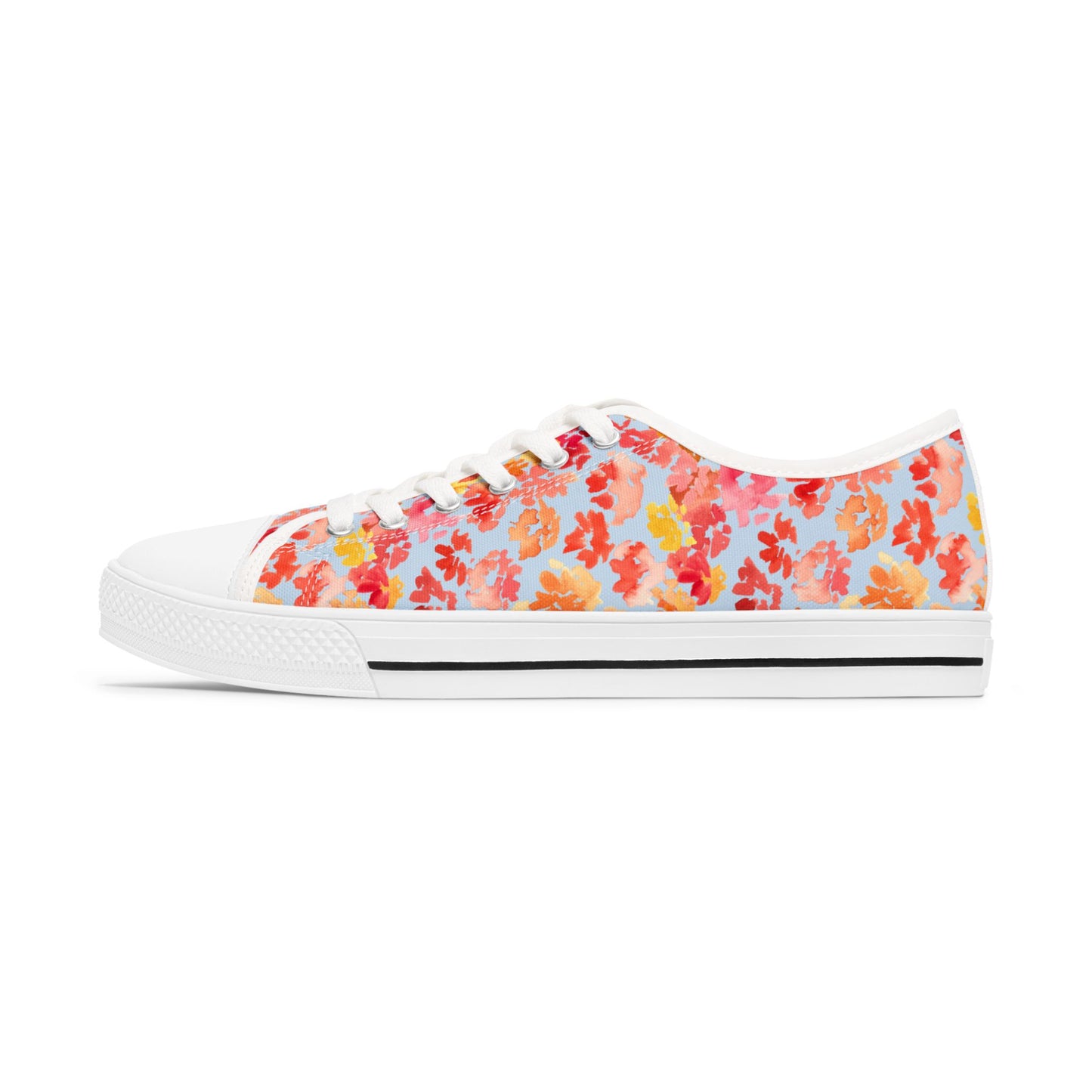 Soft-Toned Posy Low Tops – Watercolor Sneakers for All | Unique Gift Idea - Brooke Zitting, LLC