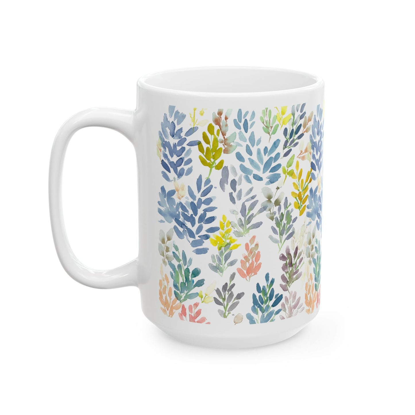 The Petal Parade Ceramic Mug | 11oz & 15oz | Perfect Gift - Brooke Zitting, LLC