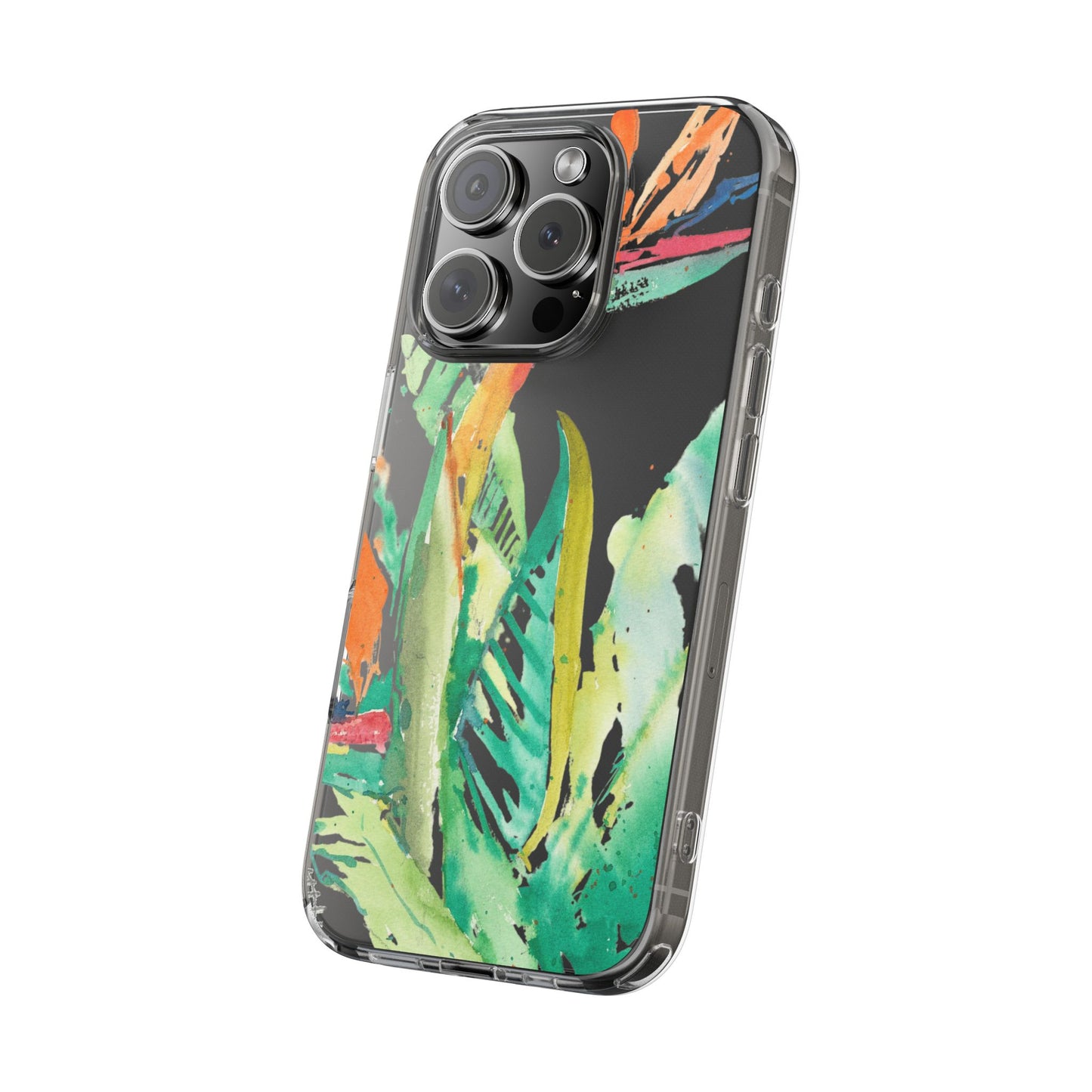 Another Day in Paradise Watercolor Clear Phone Case - Brooke Zitting, LLC