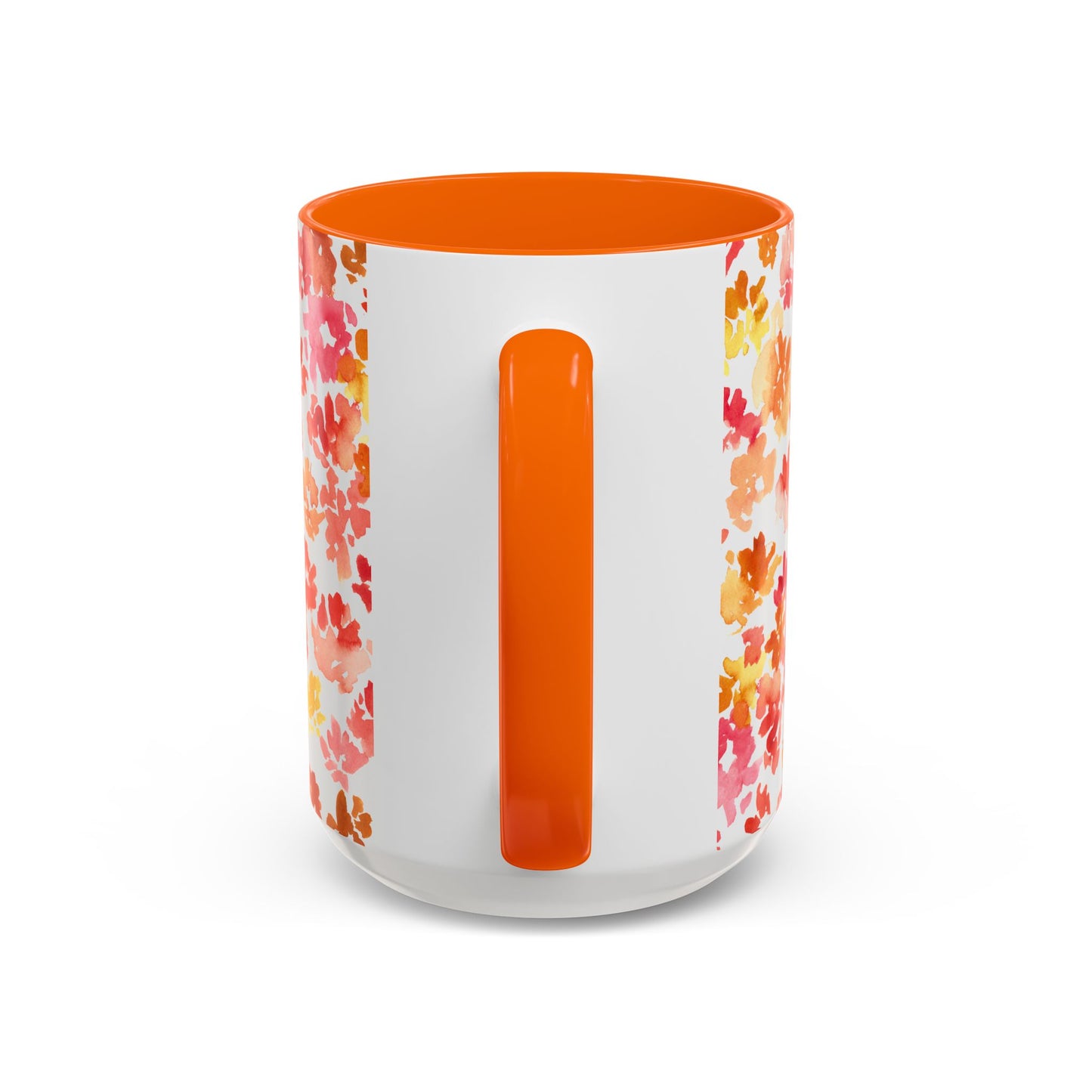 Posy Coffee Mug - Warm Floral Design (11oz, 15oz) - Brooke Zitting, LLC