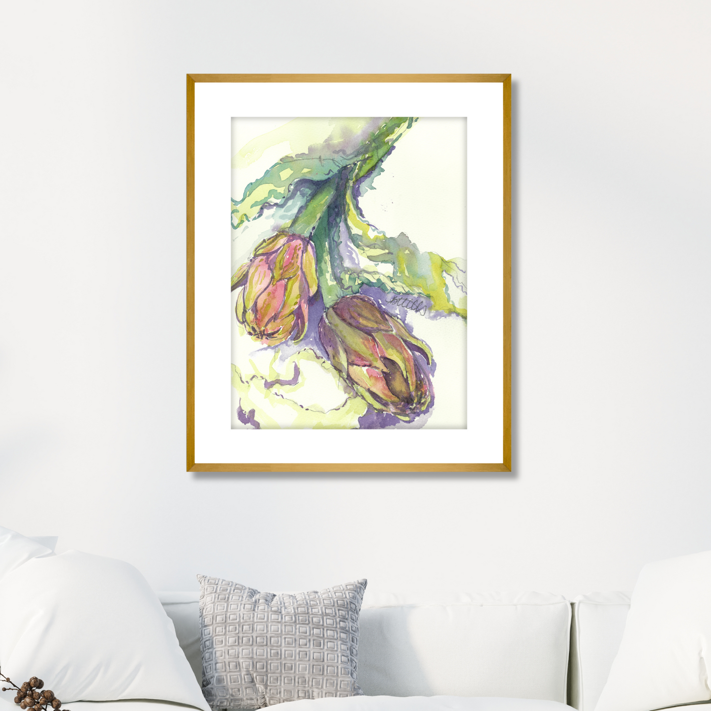Italian Artichokes, The Fine Art Print - Brooke Zitting, LLC