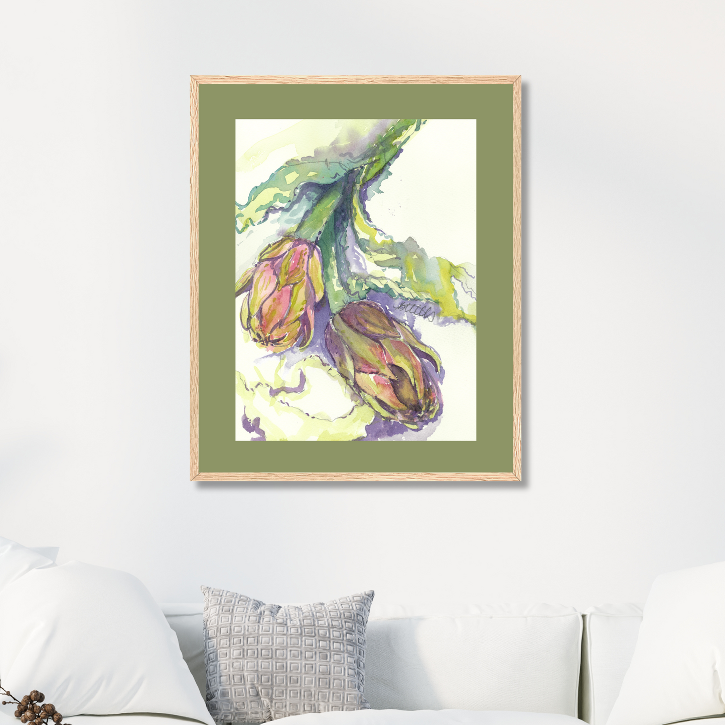 Italian Artichokes, The Fine Art Print - Brooke Zitting, LLC