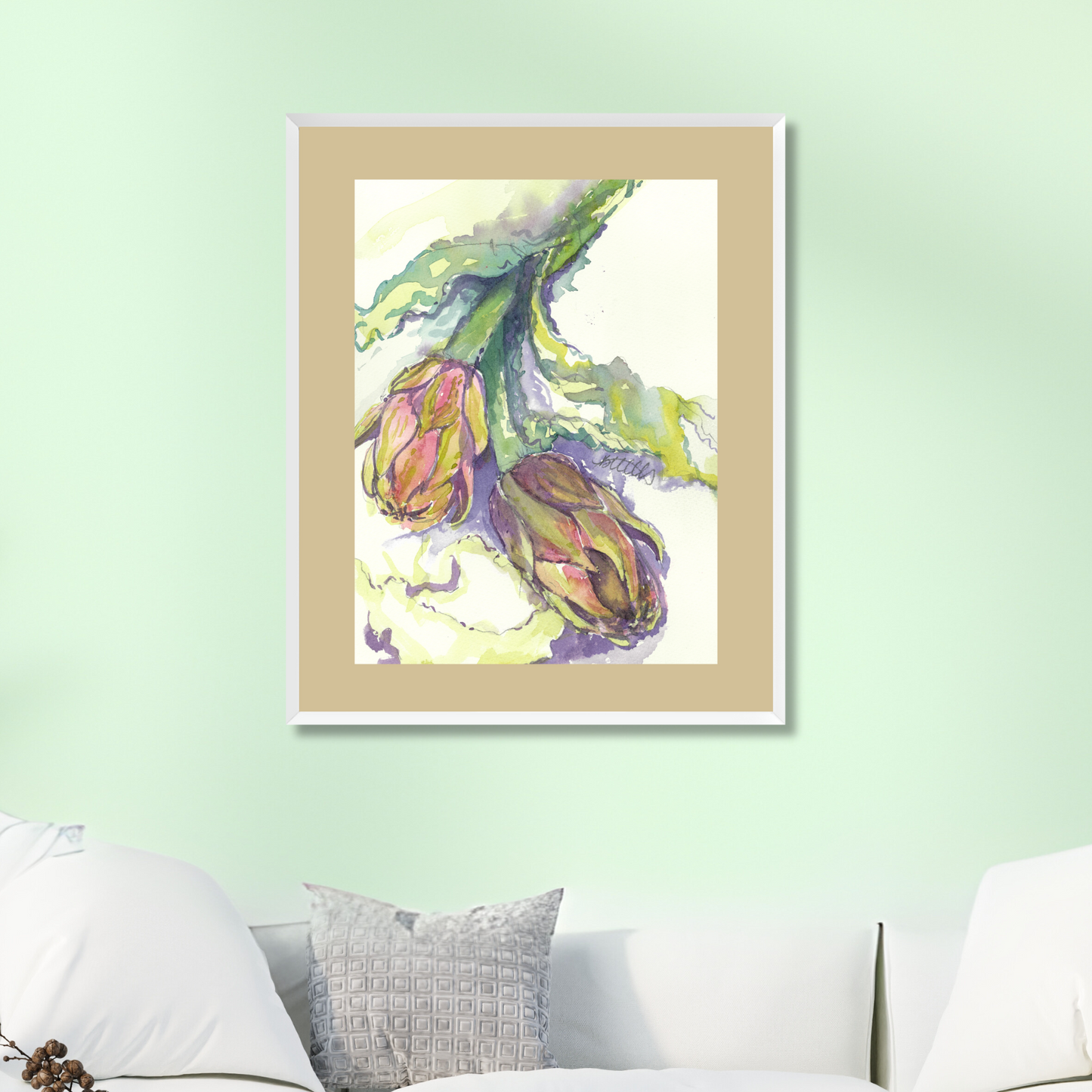 Italian Artichokes, The Fine Art Print - Brooke Zitting, LLC