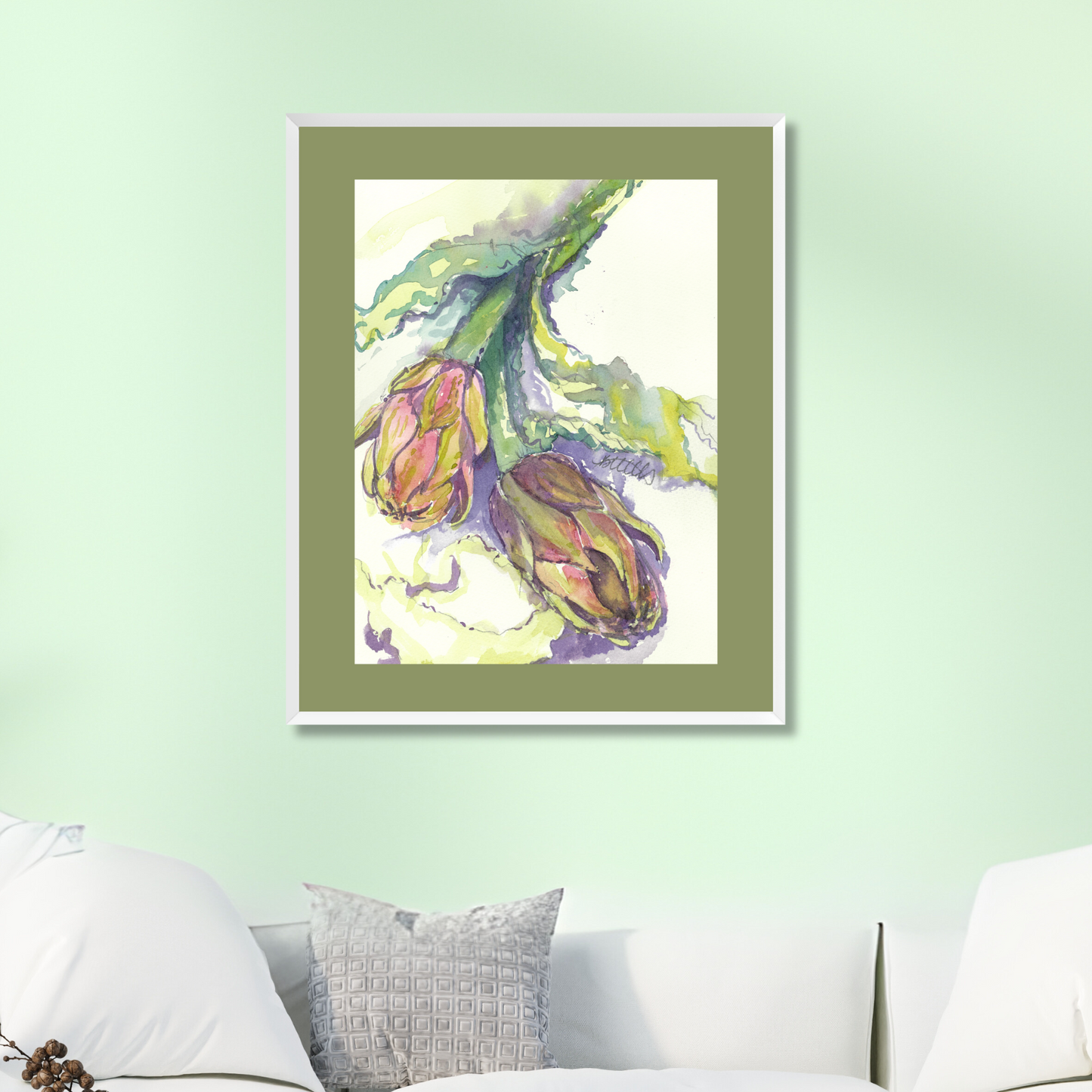 Italian Artichokes, The Fine Art Print - Brooke Zitting, LLC