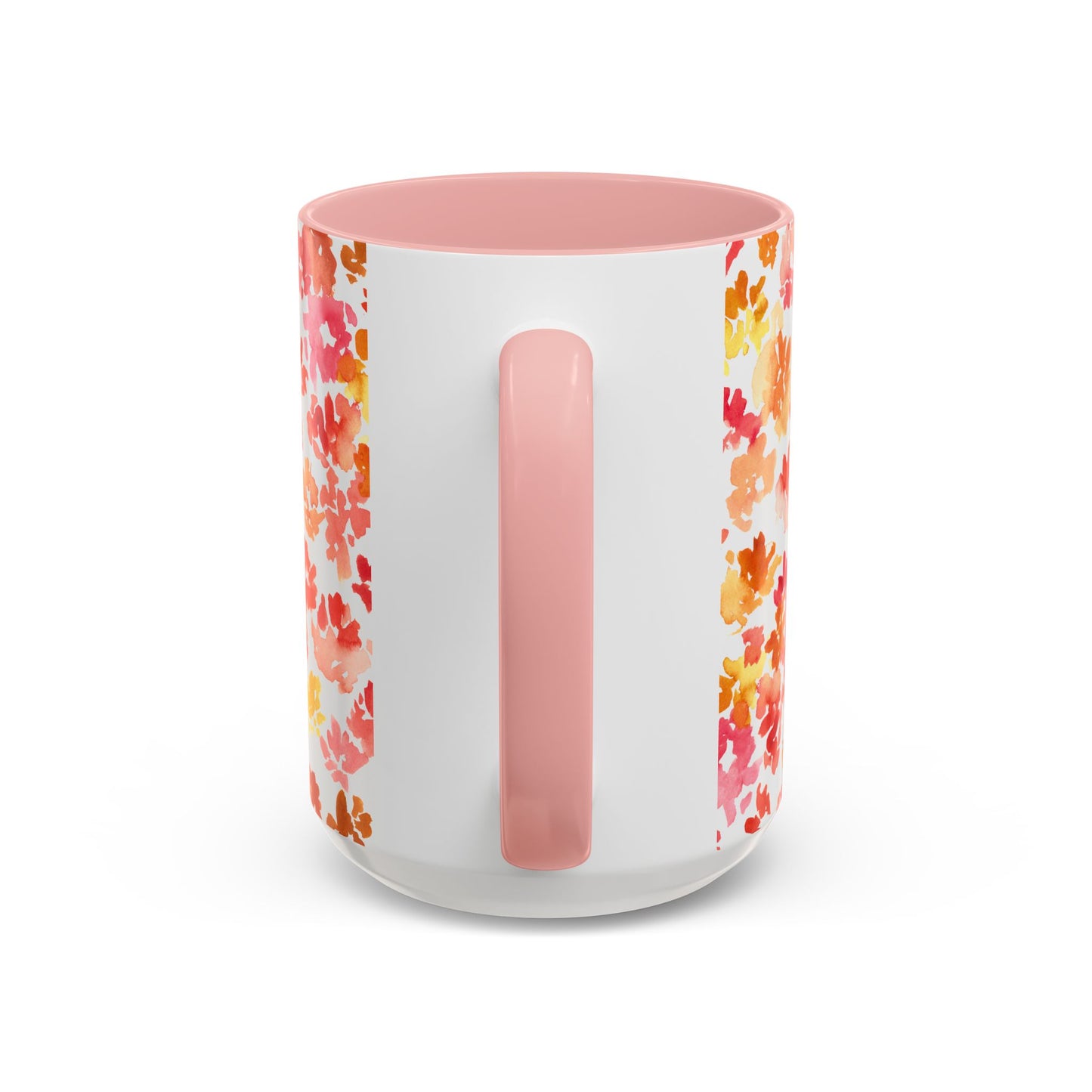 Posy Coffee Mug - Warm Floral Design (11oz, 15oz) - Brooke Zitting, LLC