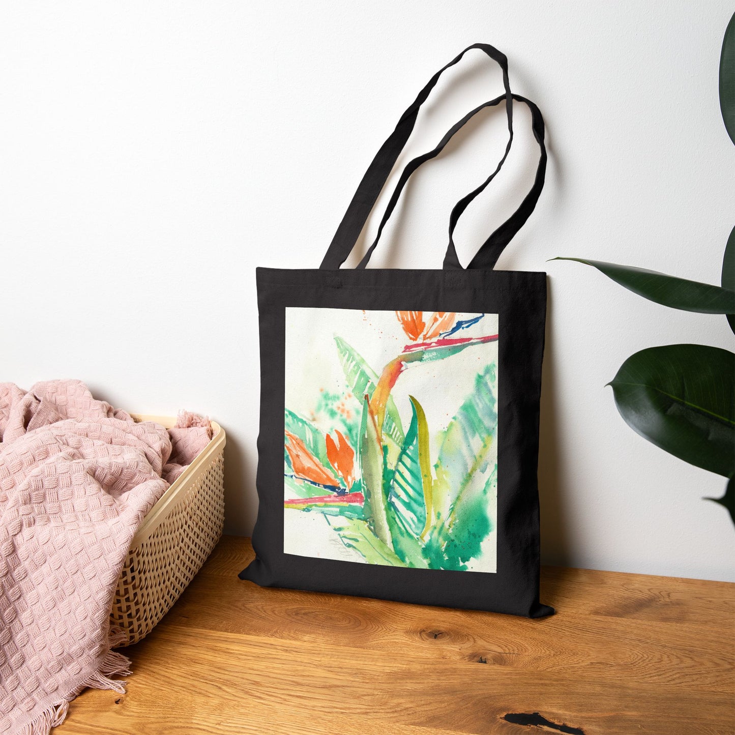 Another Day in Paradise Cotton Canvas Tote – Eco-Friendly Beach & Shopping Bag for Ocean Lovers