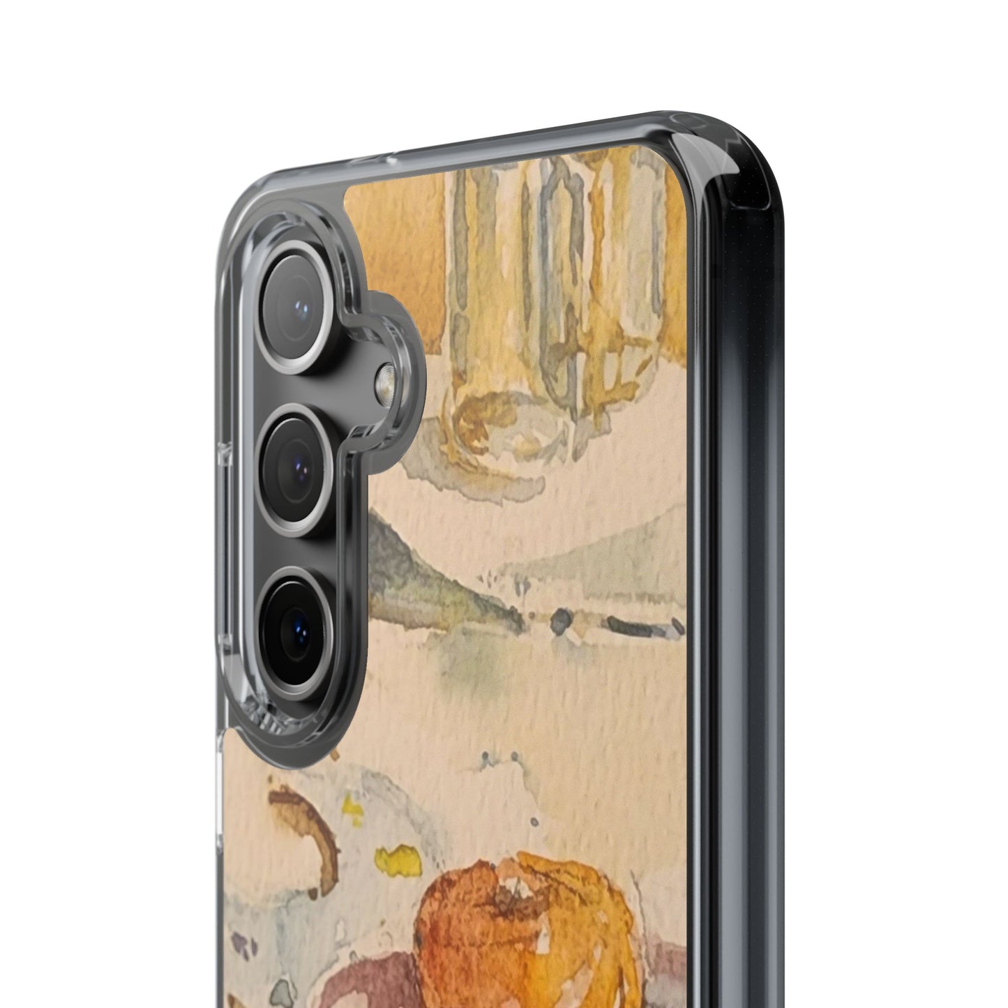 Watercolor Artist's Table Clear Phone Case - Brooke Zitting, LLC