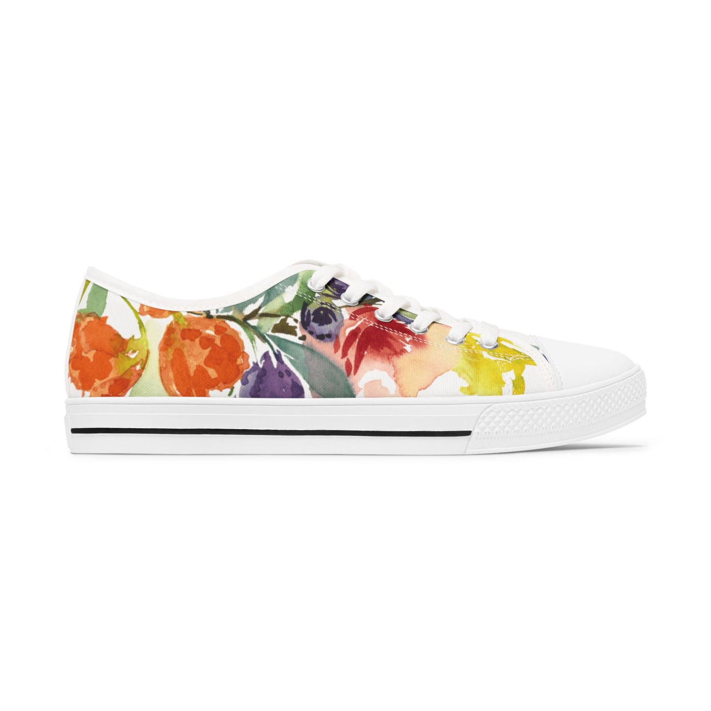 Petal Pop Casual Low-top Sneakers - The Perfect Gift for Her - Brooke Zitting, LLC