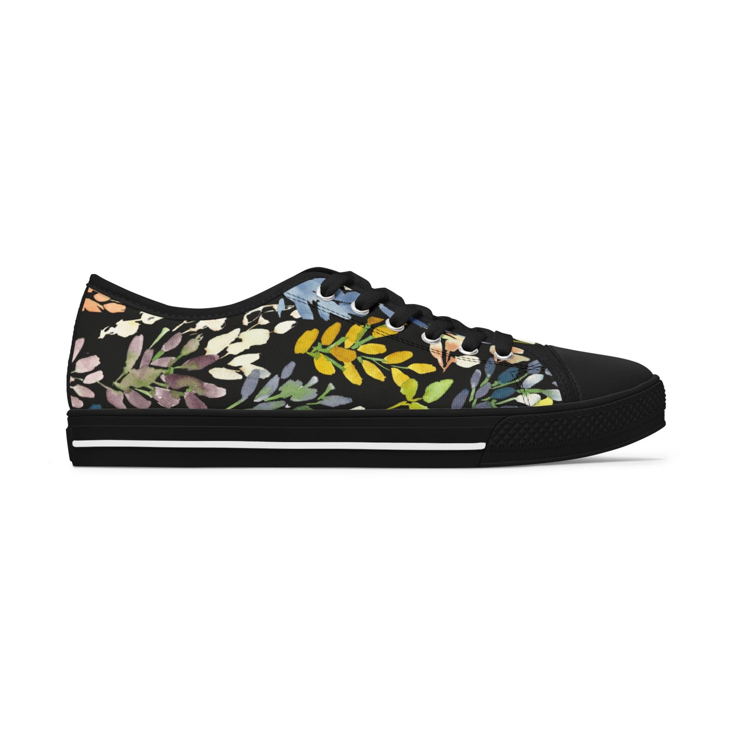 Fresh Willow Bud Low Top Sneakers – Stylish Shoes for All | Unique Gift Idea - Brooke Zitting, LLC