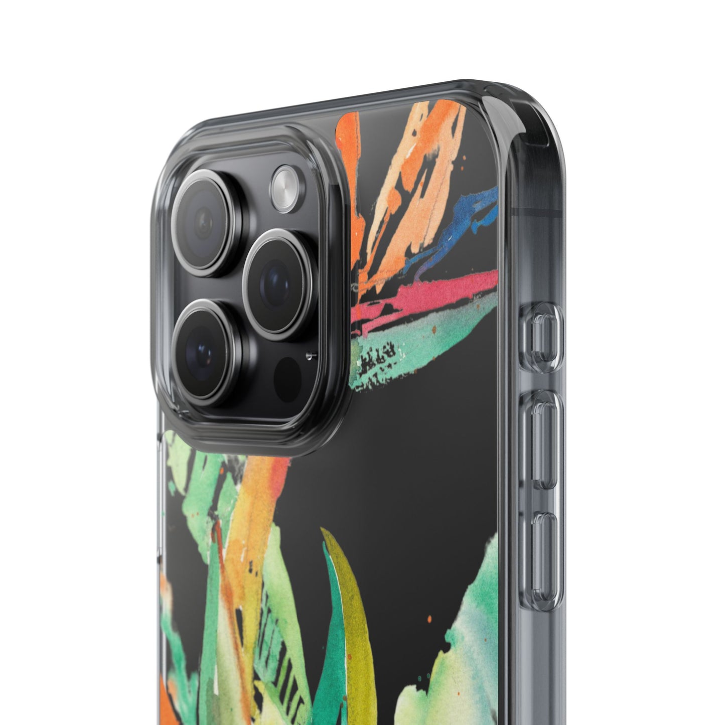 Another Day in Paradise Watercolor Clear Phone Case - Brooke Zitting, LLC