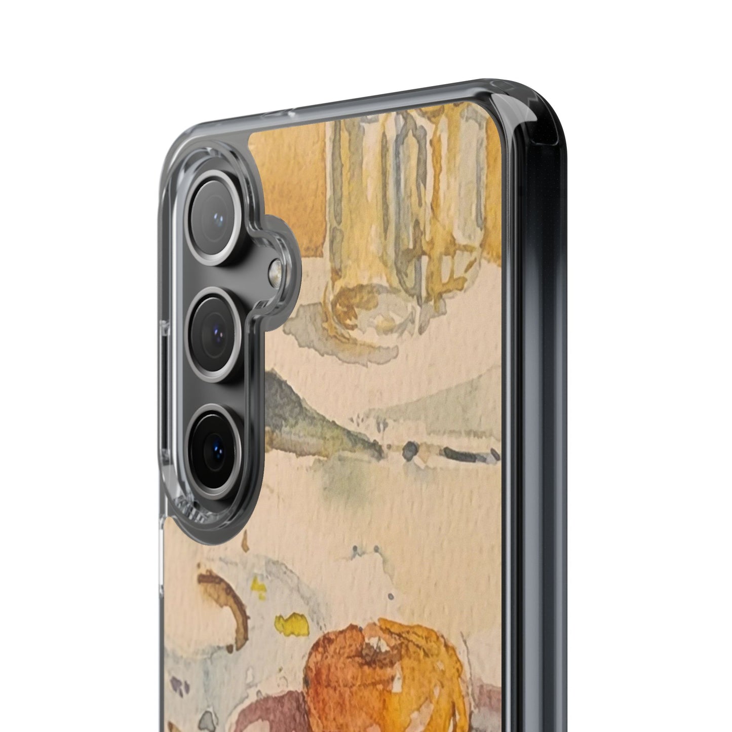 Watercolor Artist's Table Clear Phone Case - Brooke Zitting, LLC