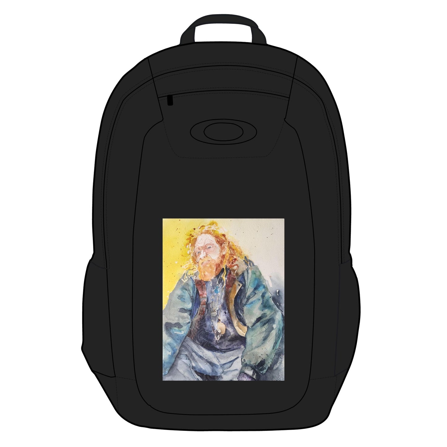 The Soulshine Watercolor Design Enduro Laptop Backpack, 20L - by Oakley. Stylish Travel Bag, Perfect for Adventurers, Back to School, Outdoor Enthusiasts, Art Lovers, Unique Design - Brooke Zitting, LLC