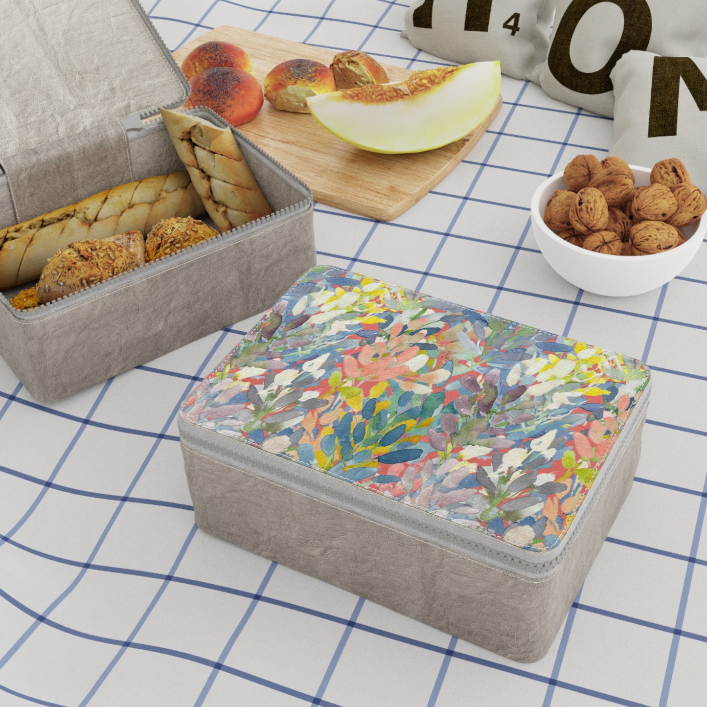 The Petal Parade Paper Lunch Bag - Brooke Zitting, LLC