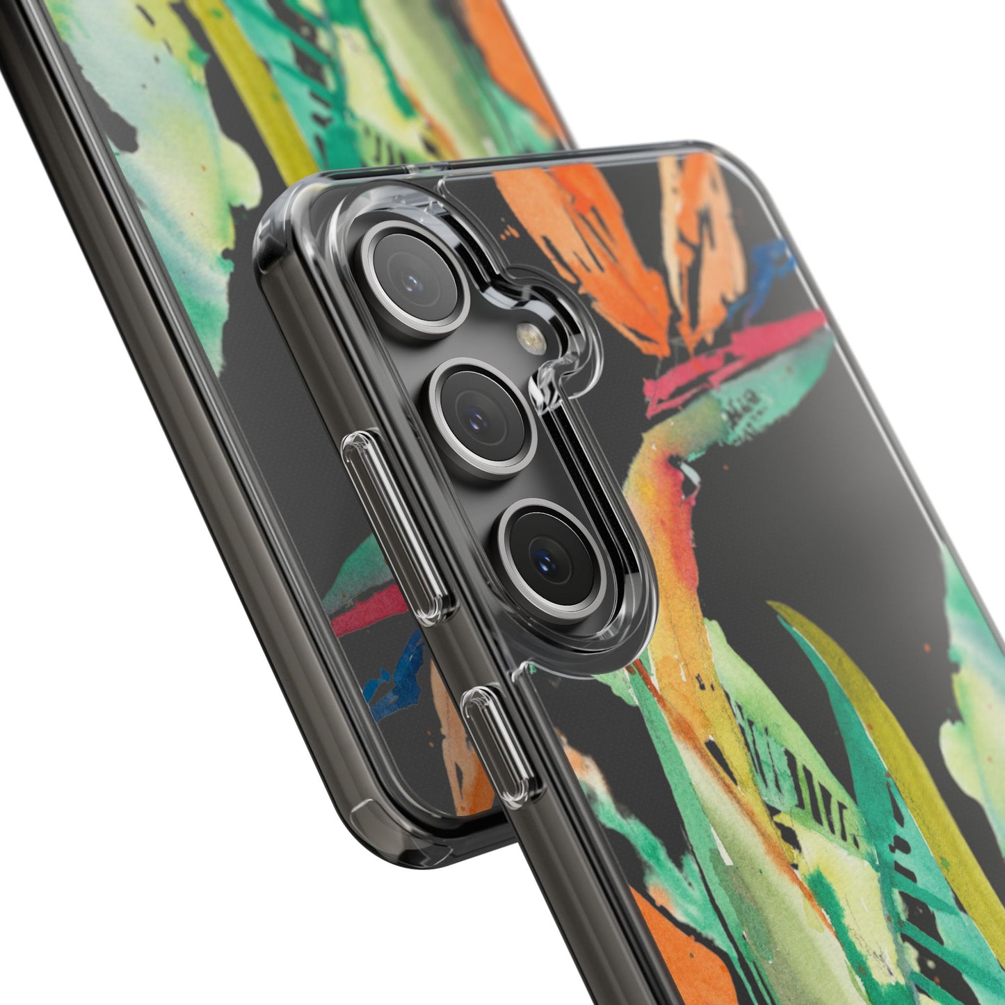 Another Day in Paradise Watercolor Clear Phone Case - Brooke Zitting, LLC