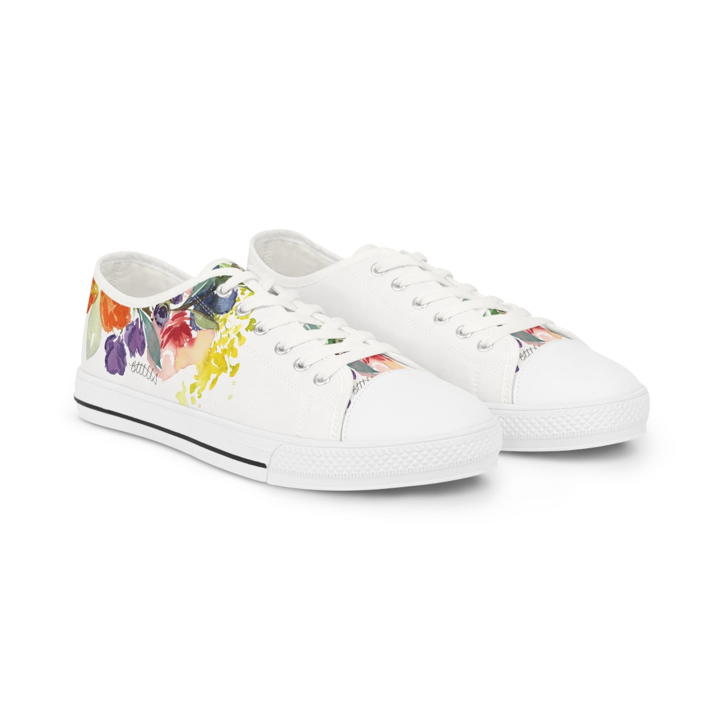 Floral Low-top Sneakers - The Perfect Gift for Him - Brooke Zitting, LLC