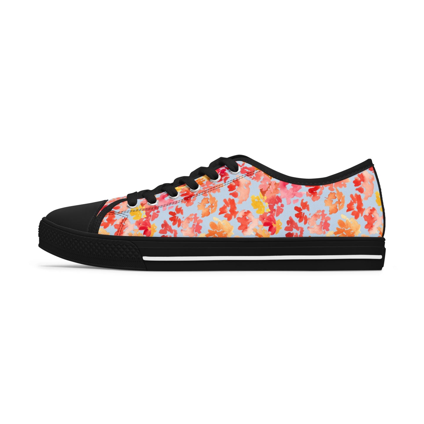 Soft-Toned Posy Low Tops – Watercolor Sneakers for All | Unique Gift Idea - Brooke Zitting, LLC