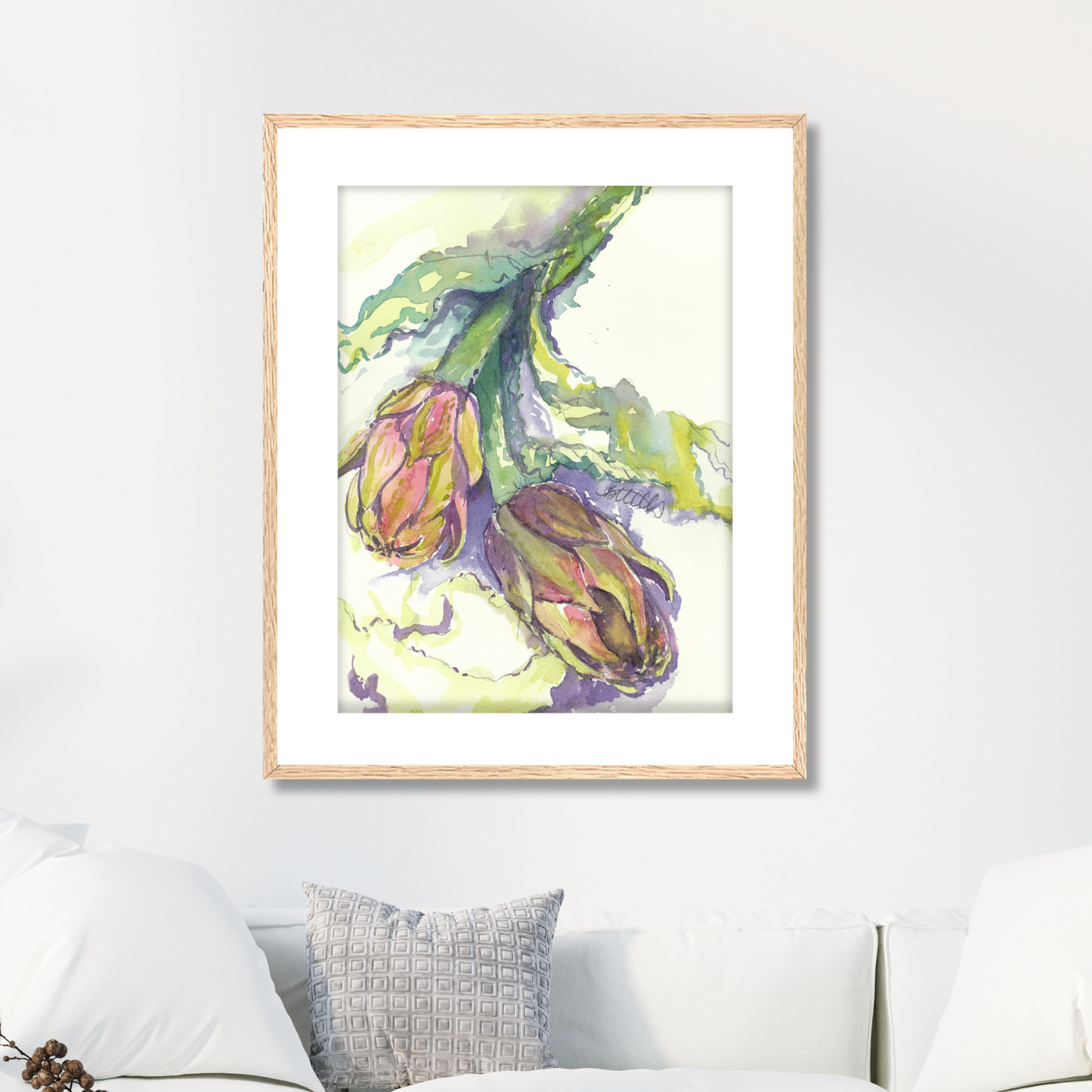Italian Artichokes, The Fine Art Print - Brooke Zitting, LLC