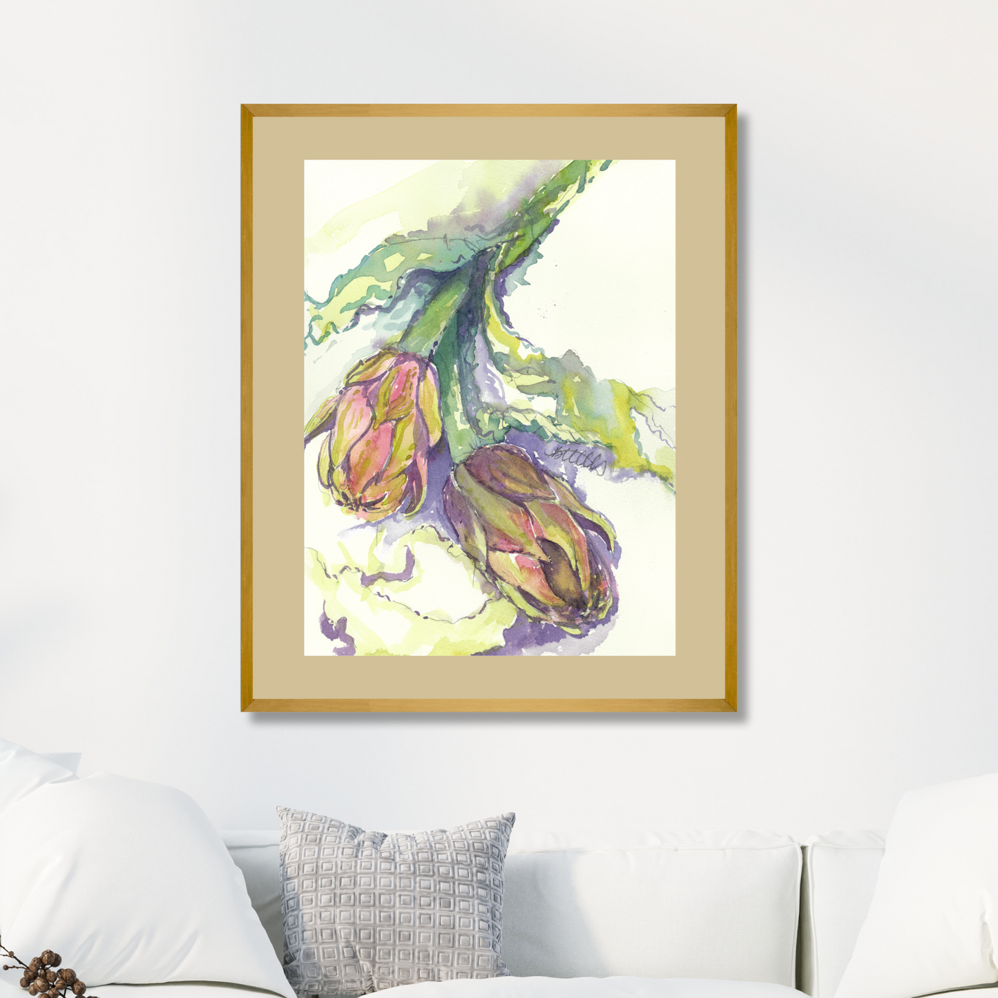Italian Artichokes, The Fine Art Print - Brooke Zitting, LLC