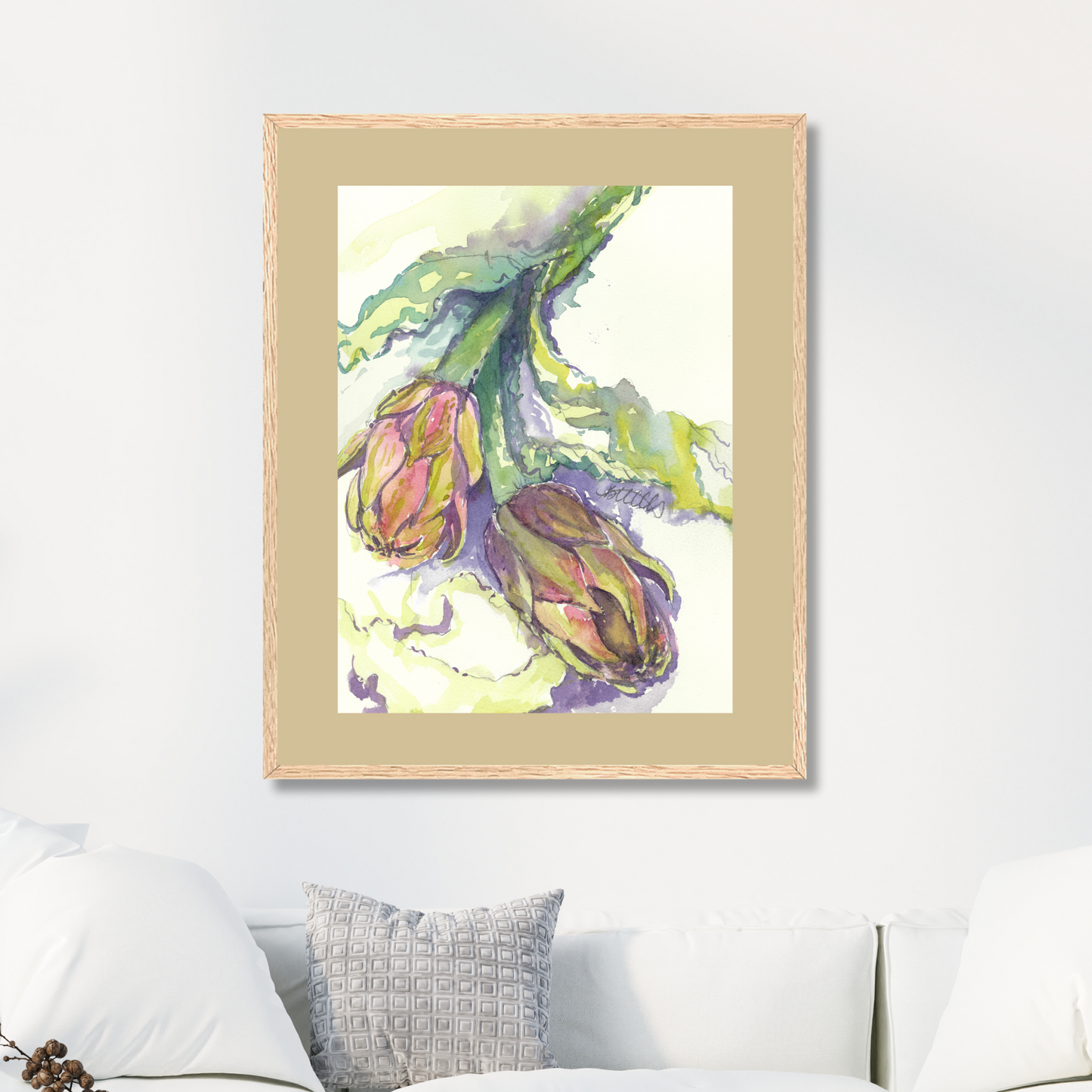 Italian Artichokes, The Fine Art Print - Brooke Zitting, LLC