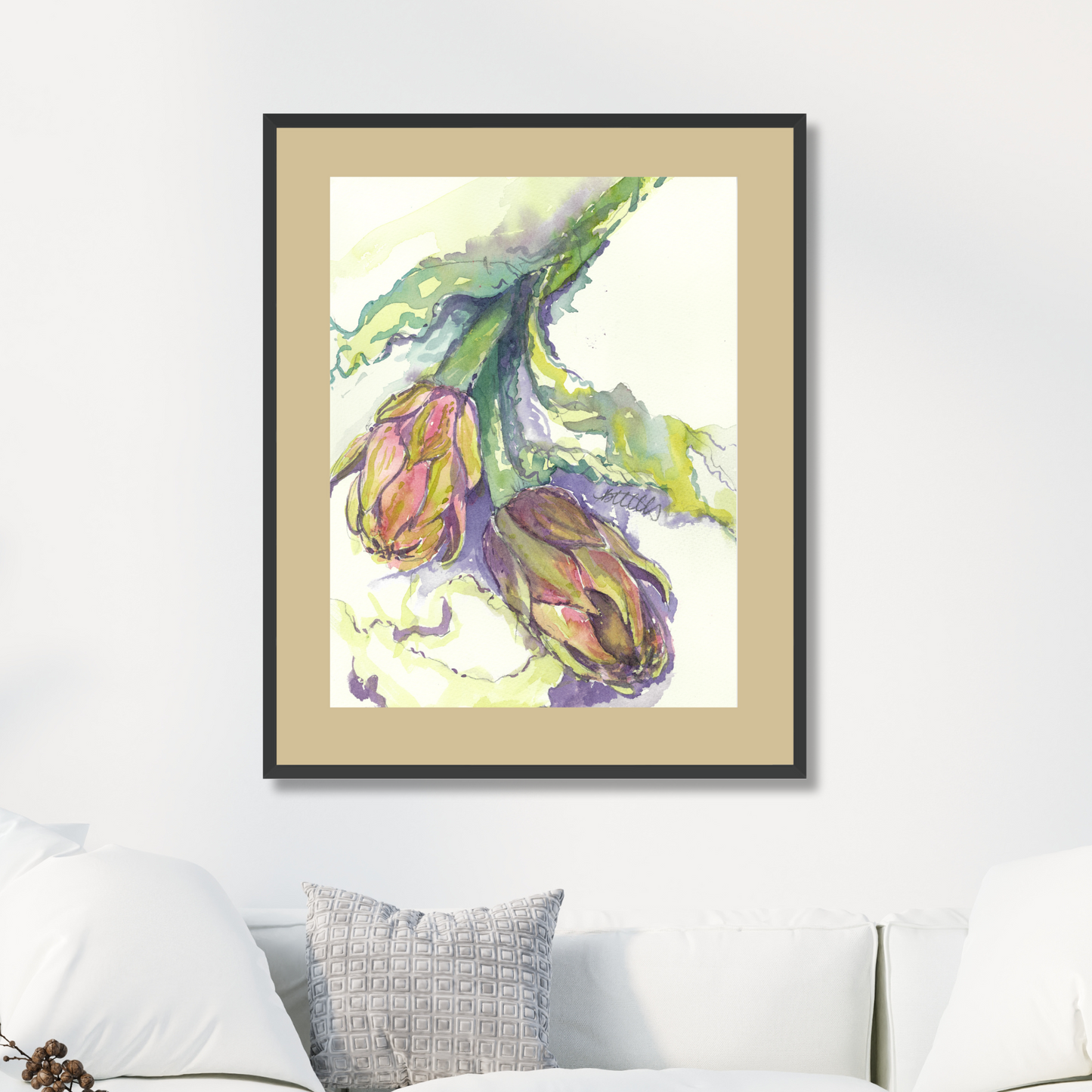 Italian Artichokes, The Fine Art Print - Brooke Zitting, LLC