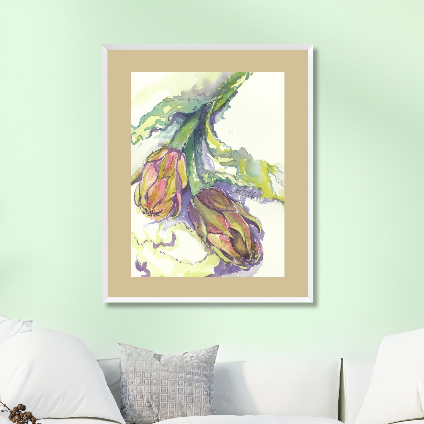 Italian Artichokes, The Fine Art Print - Brooke Zitting, LLC