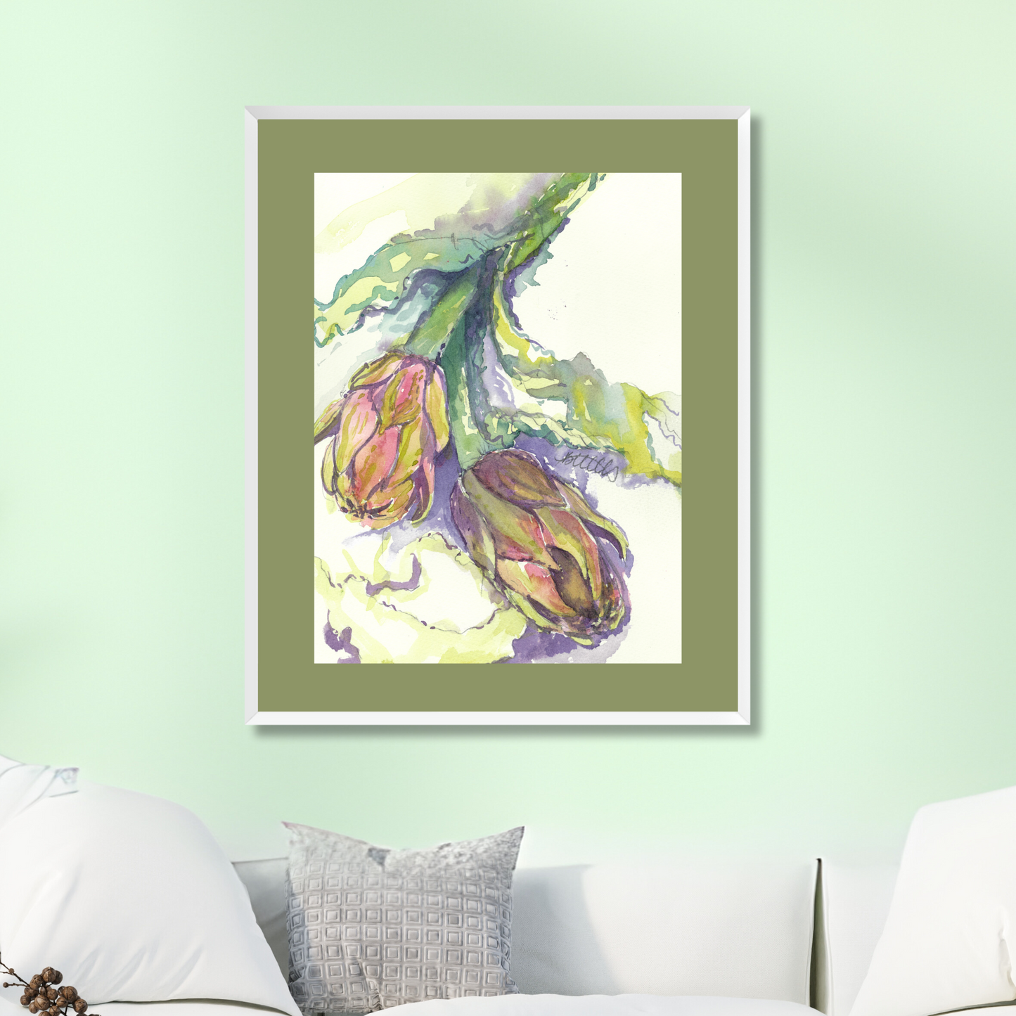 Italian Artichokes, The Fine Art Print - Brooke Zitting, LLC