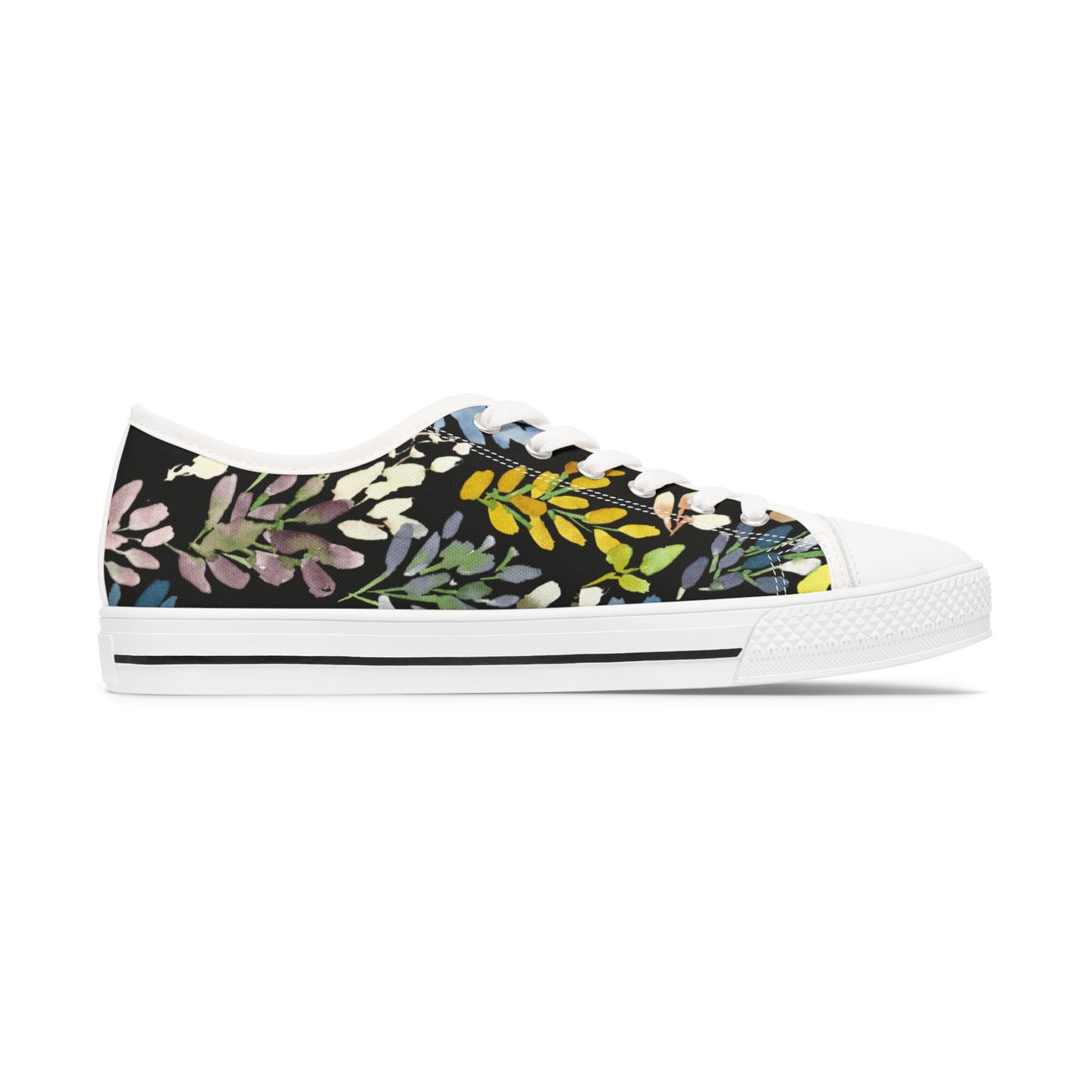 Fresh Willow Bud Low Top Sneakers – Stylish Shoes for All | Unique Gift Idea - Brooke Zitting, LLC