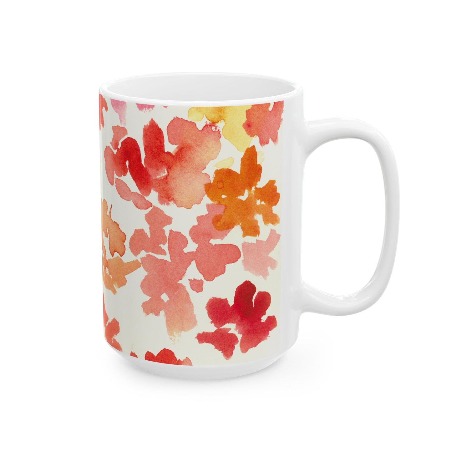 The Posy Ceramic Mug, (11oz, 15oz) - Brooke Zitting, LLC