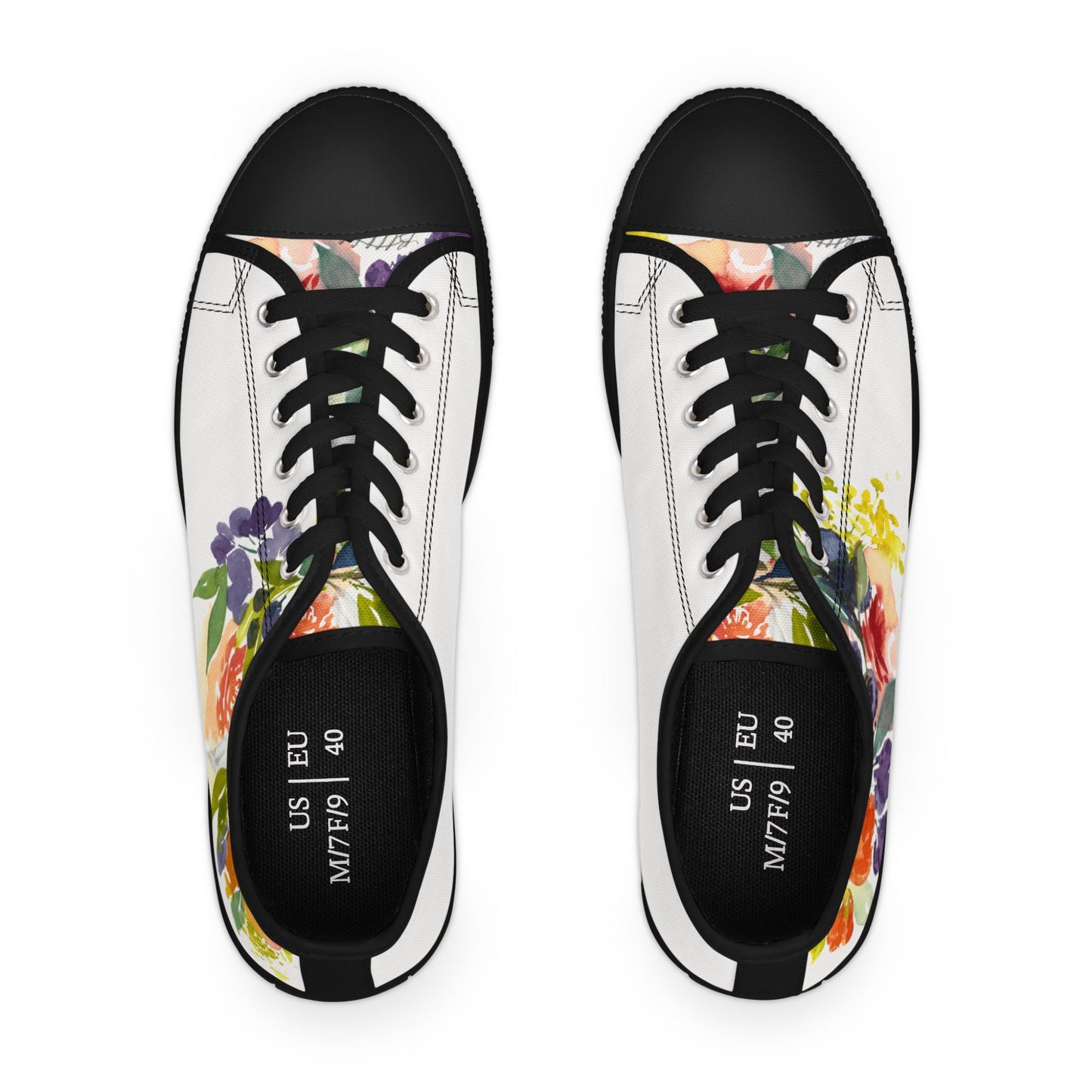 Floral Low-top Sneakers - The Perfect Gift for Her - Brooke Zitting, LLC