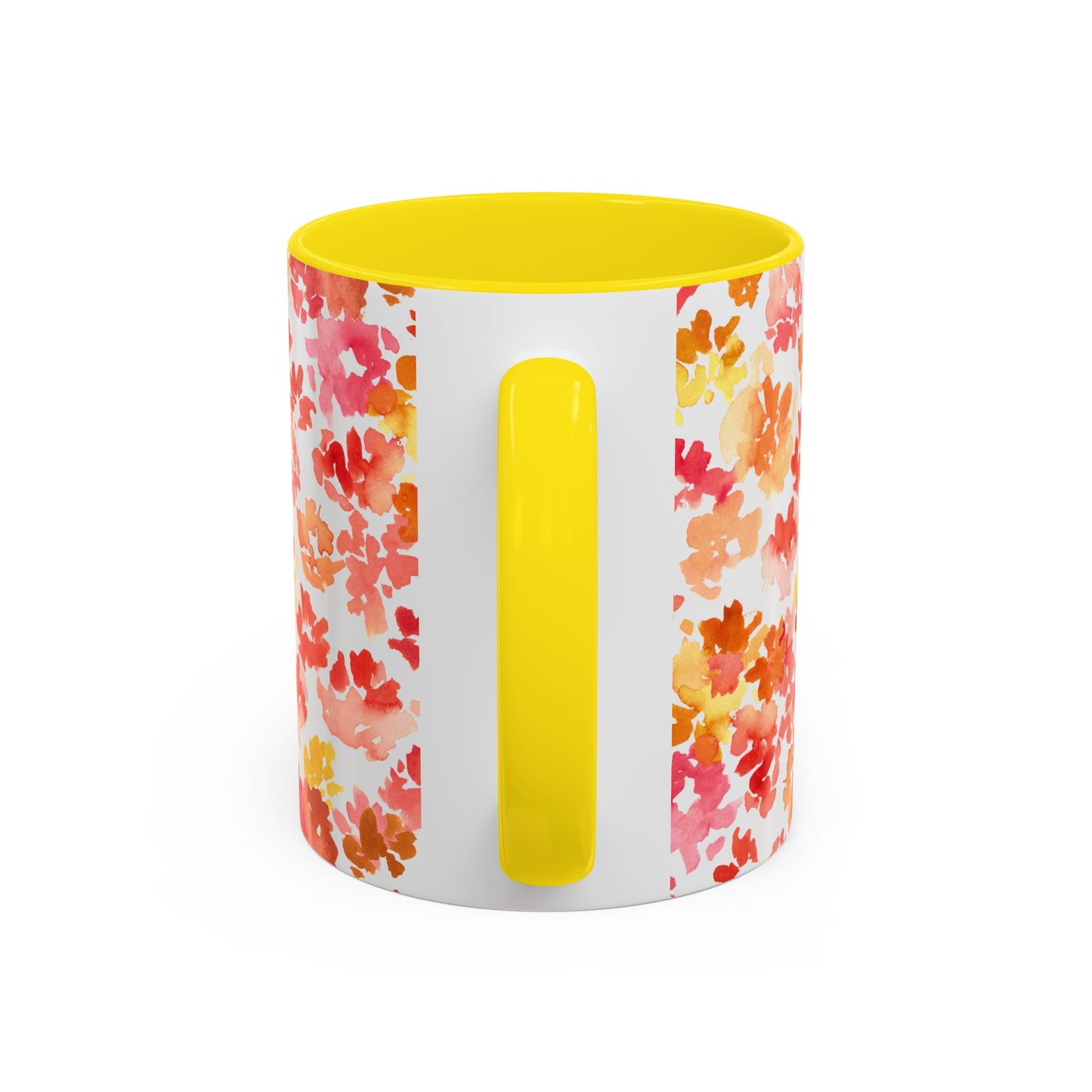 Posy Coffee Mug - Warm Floral Design (11oz, 15oz) - Brooke Zitting, LLC