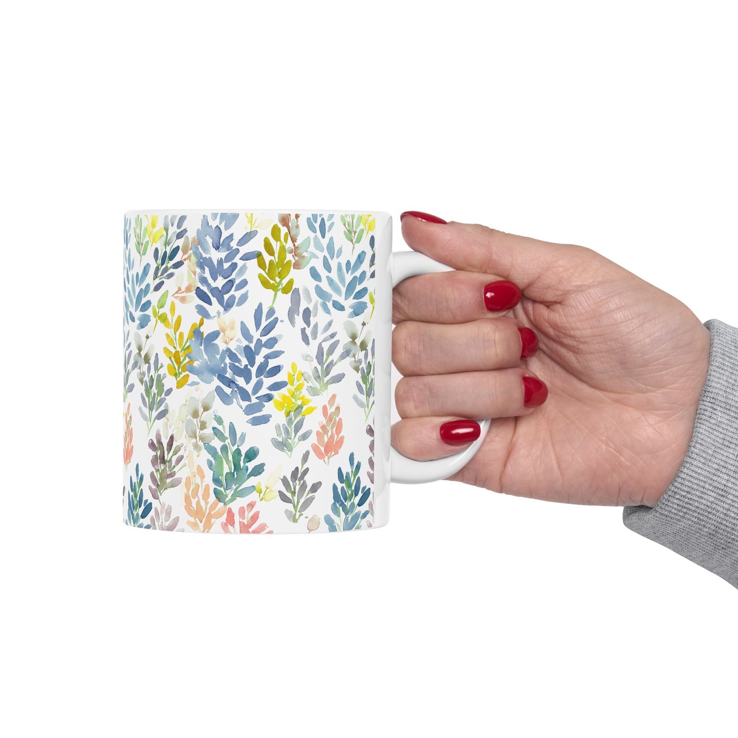 The Petal Parade Ceramic Mug | 11oz & 15oz | Perfect Gift - Brooke Zitting, LLC