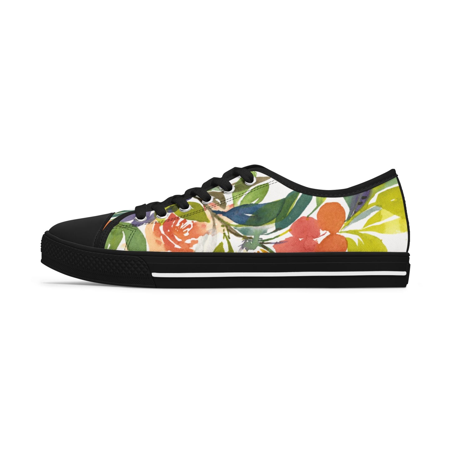 Petal Pop Casual Low-top Sneakers - The Perfect Gift for Her - Brooke Zitting, LLC